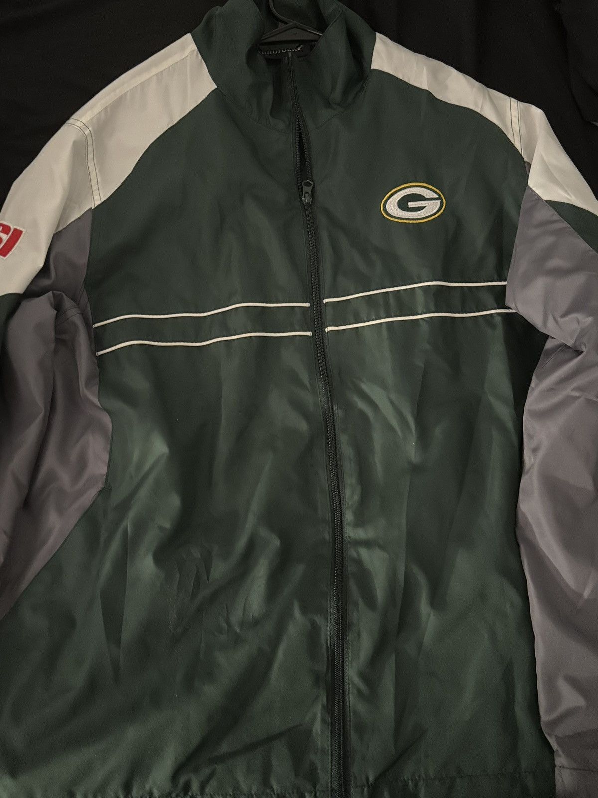 NFL NFL Vintage Green Bay Packers Windbreaker Size US L / EU 52-54 / 3 - 1 Thumbnail
