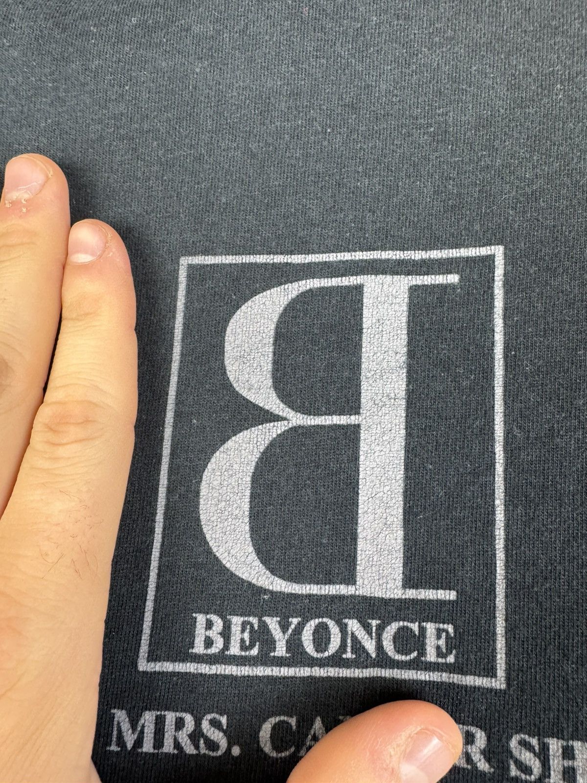 Beyonce Vintage Beyonce The Mrs. Carter Show T-shirt Size US L / EU 52-54 / 3 - 20 Thumbnail