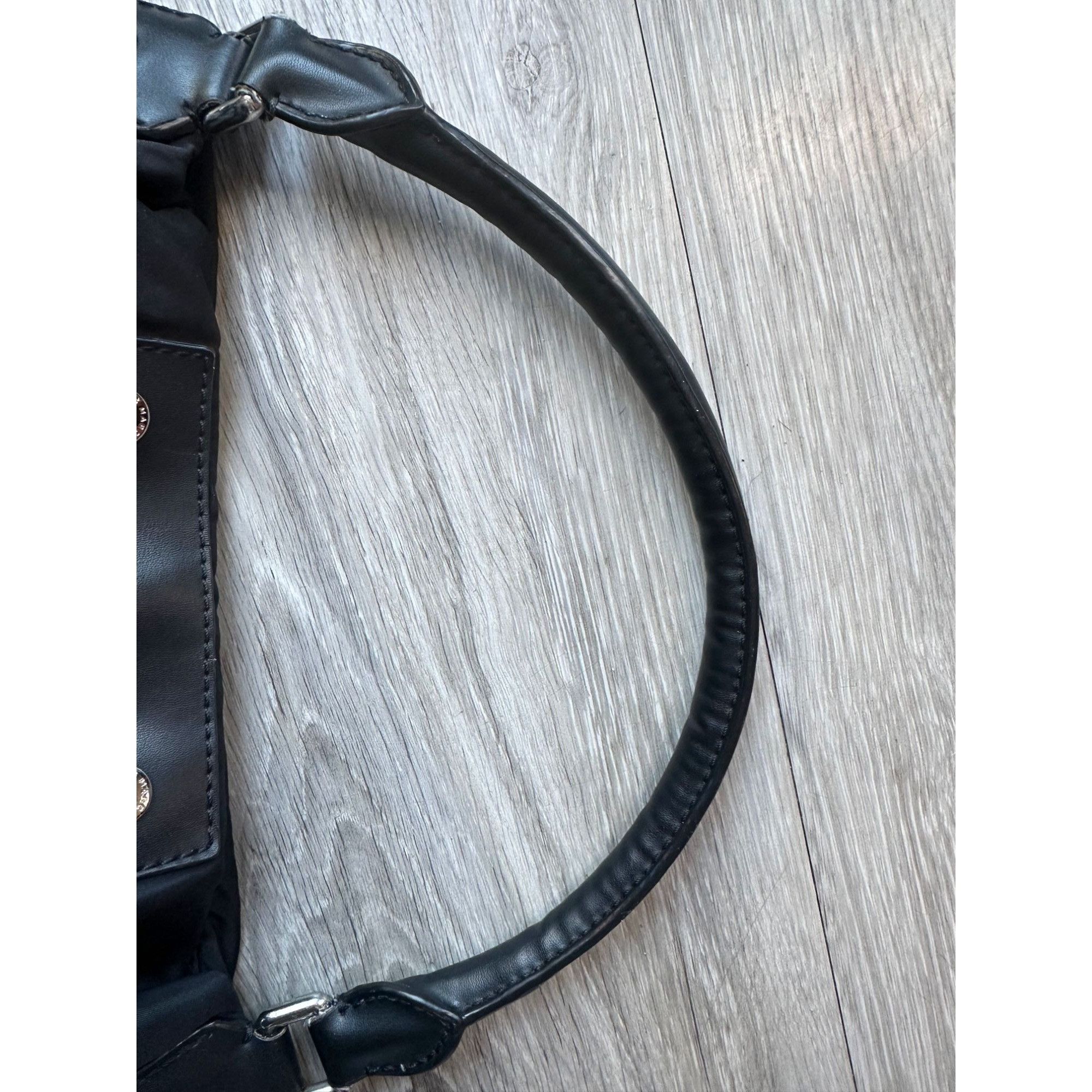 Marc by Marc Jacobs Marc by Marc Jacobs Black Nylon Tote with Leather Handle an Size ONE SIZE - 10 Thumbnail