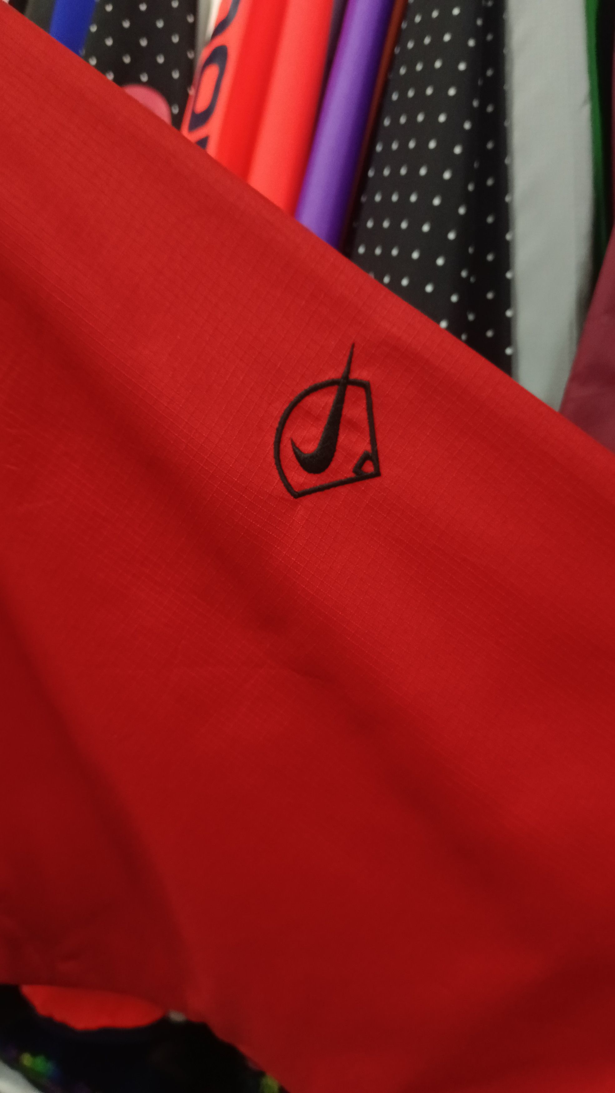 Nike × Vintage Vintage Nike Baseball Windbreaker Pullover Size US L / EU 52-54 / 3 - 5 Thumbnail