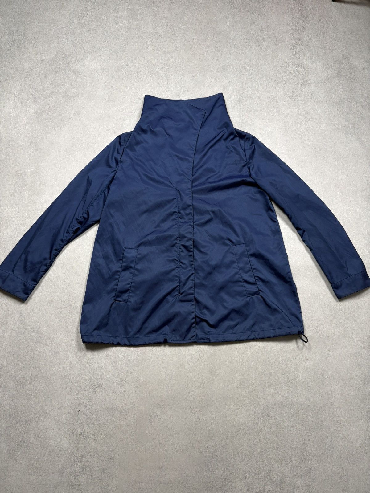 Paul & Shark Paul & Shark Yachting High Collar Tech Nylon Jacket Navy VTG Size L / US 10 / IT 46 - 1 Thumbnail