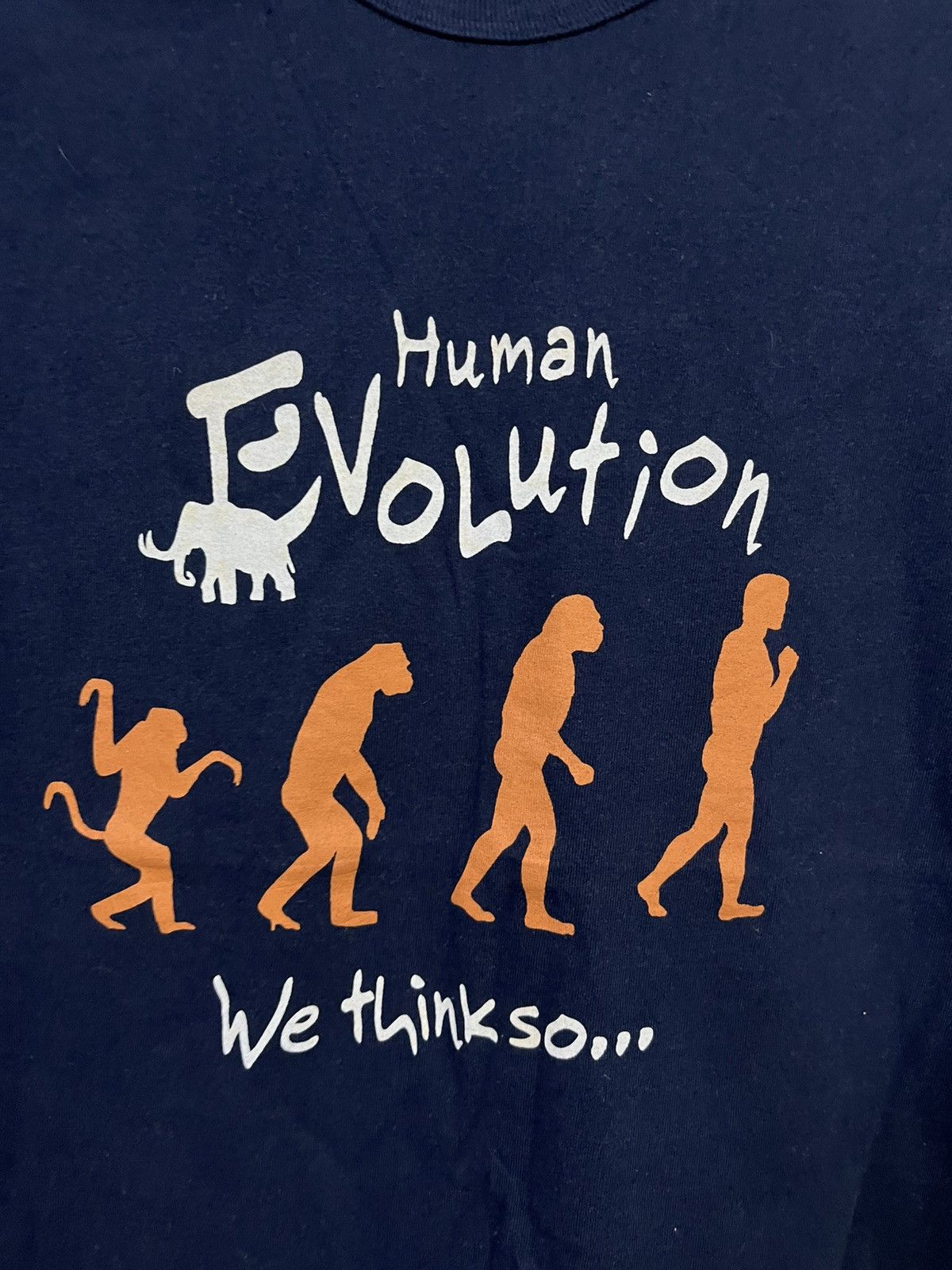 Japanese Brand HUMAN EVOLUTION TEE Size US M / EU 48-50 / 2 - 2 Thumbnail