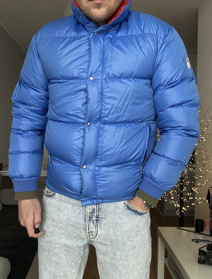 Moncler × Streetwear × Vintage 90s Moncler vintage red