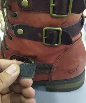 Caterpillar Caterpillar x Shontelle Leather Buckle Spat Boots Size US 6 / IT 36 - 7 Thumbnail
