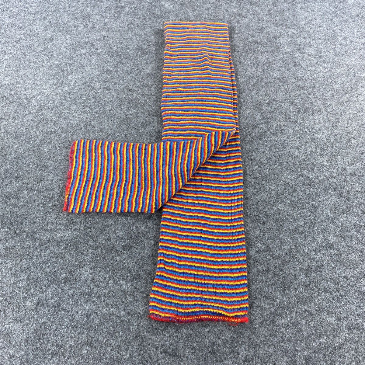 Designer × SHIPS × Vintage Ships Scarf # Muffler # Neckwear # D565 Size ONE SIZE - 6 Thumbnail