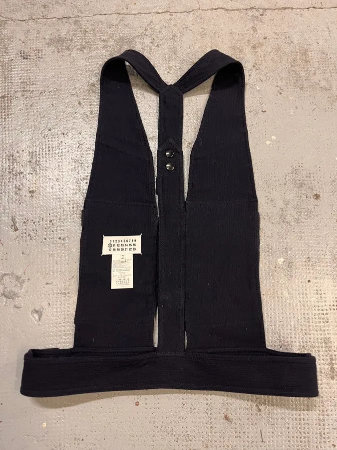 Maison Margiela FW2013 Maison Margiela Navy Corduroy Cargo Tactical Vest Size US S / EU 44-46 / 1 - 6 Thumbnail