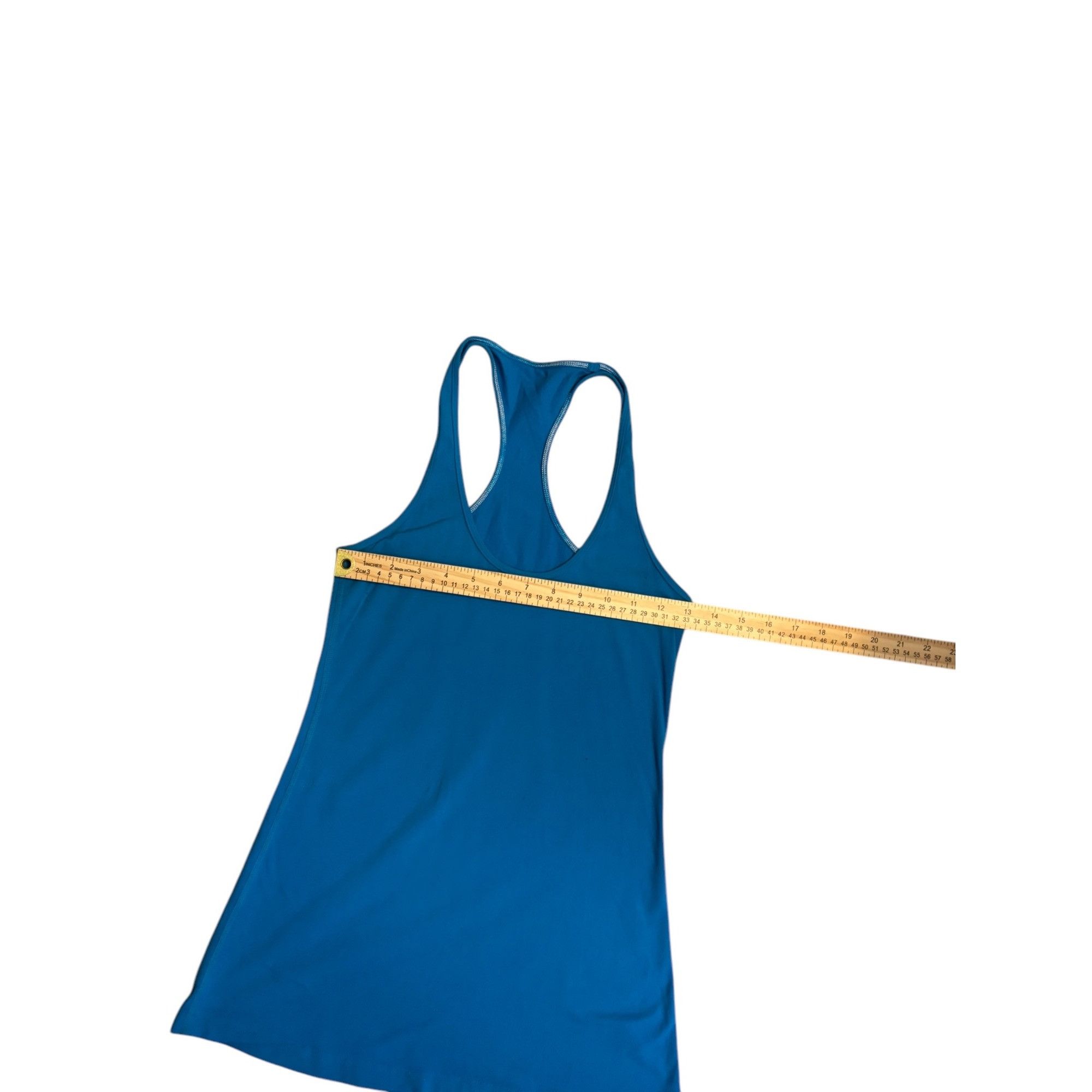 Lululemon Lululemon Racerback Blue Tank Top Size 6 Size M / US 6-8 / IT 42-44 - 2 Thumbnail