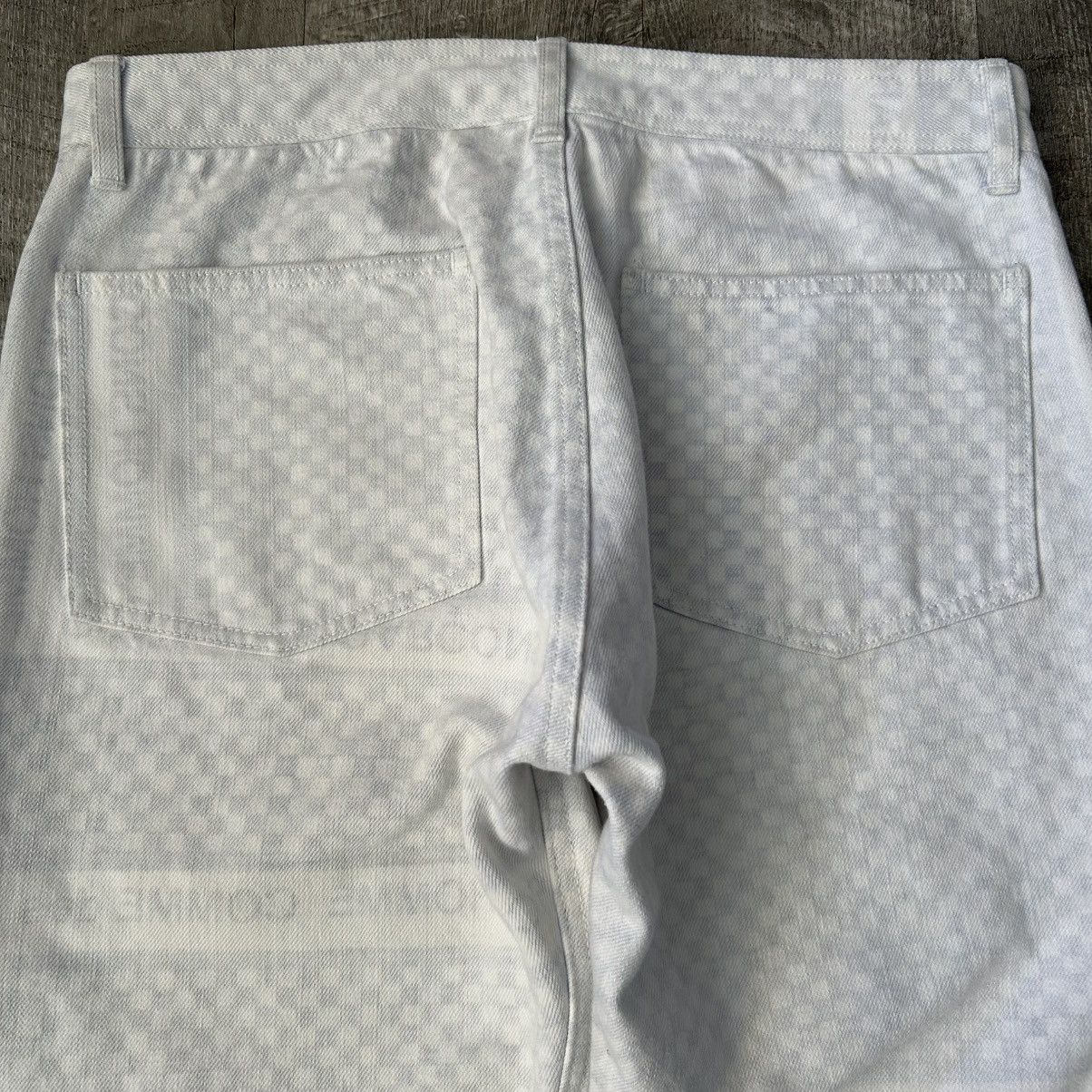 Comme des Garcons Homme 2003 Reversible Checkered Work Pants SZ 32” W x 27.5” L Size US 32 / EU 48 - 6 Thumbnail