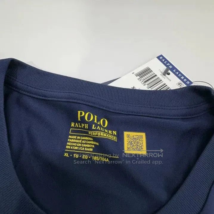 Polo Ralph Lauren Polo Ralph Lauren Solid Round Neck Short Sleeve. Size US XL / EU 56 / 4 - 5 Thumbnail