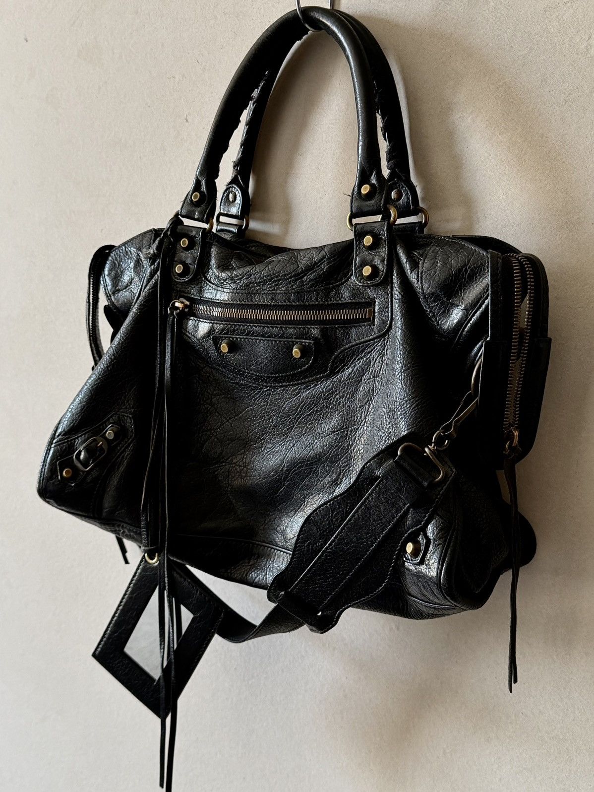 Balenciaga Balenciaga - 2000’s - Classic Motorcycle City - Lambskin Bag Size ONE SIZE - 20 Thumbnail