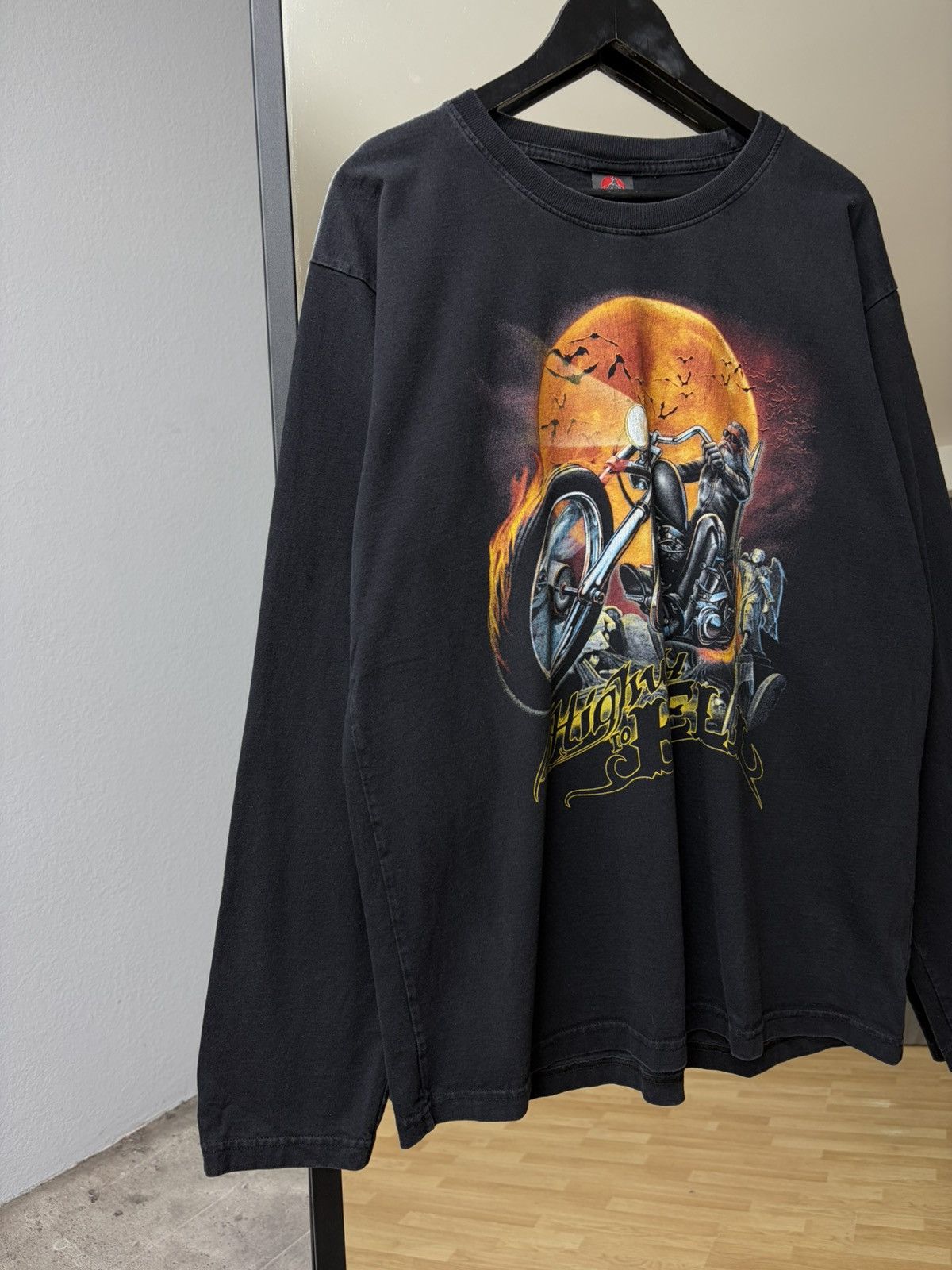Harley Davidson Vintage Harley-Davidson Long Sleeve Tee Biker Graphic Y2K Size US XL / EU 56 / 4 - 2 Thumbnail