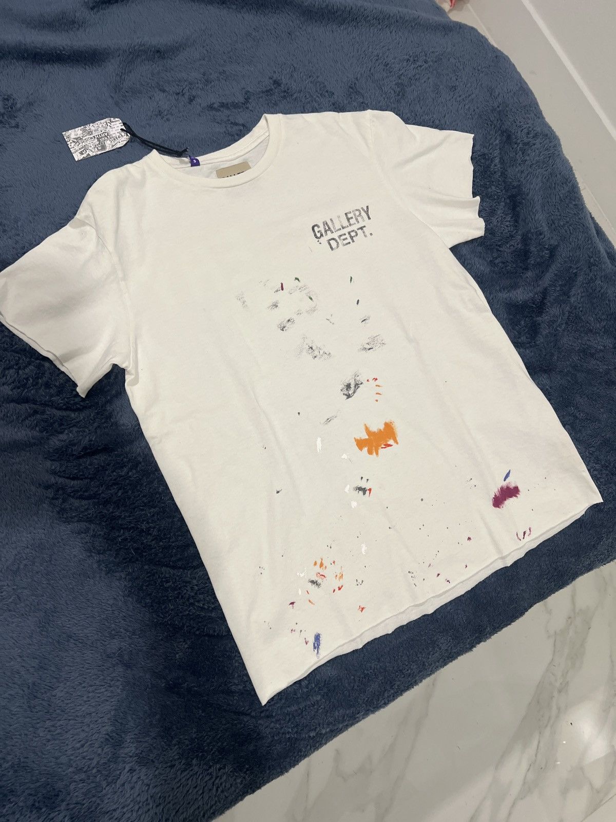 Gallery Dept. Gallery paint splatter tee Size US S / EU 44-46 / 1 - 1 Thumbnail