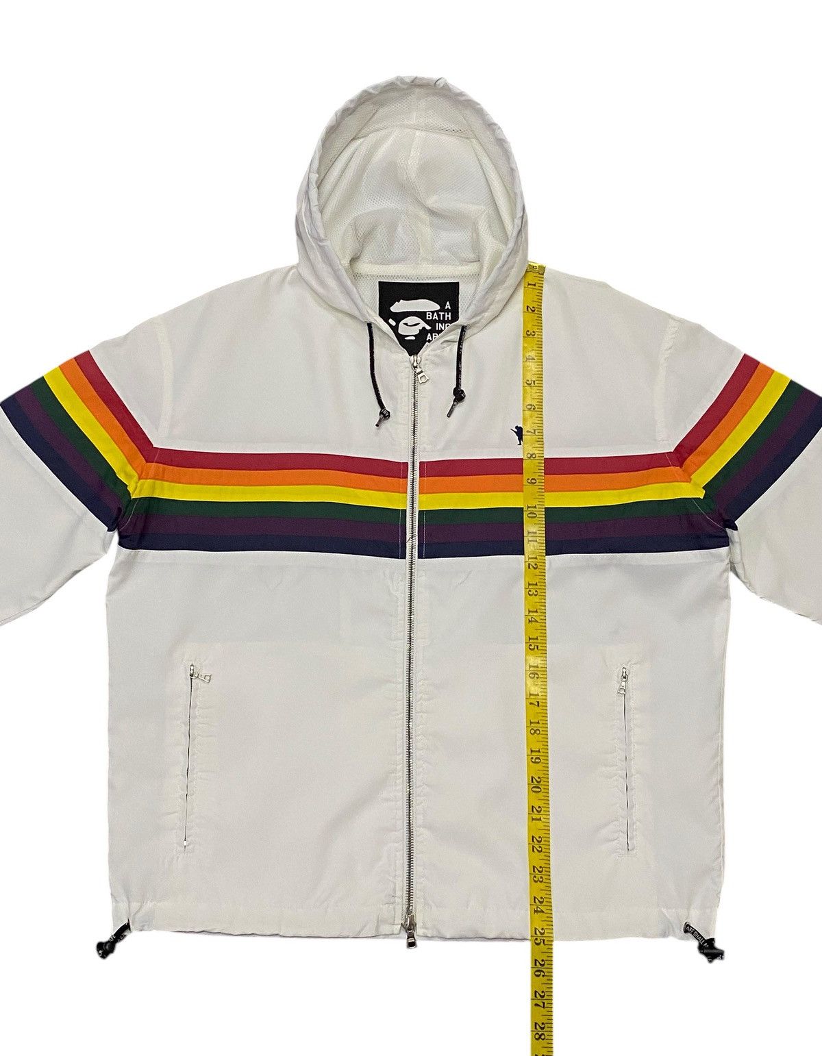 Bape Vintage A Bathing Ape Footsoldier Rainbow Hoodie Jacket Size US S / EU 44-46 / 1 - 20 Thumbnail