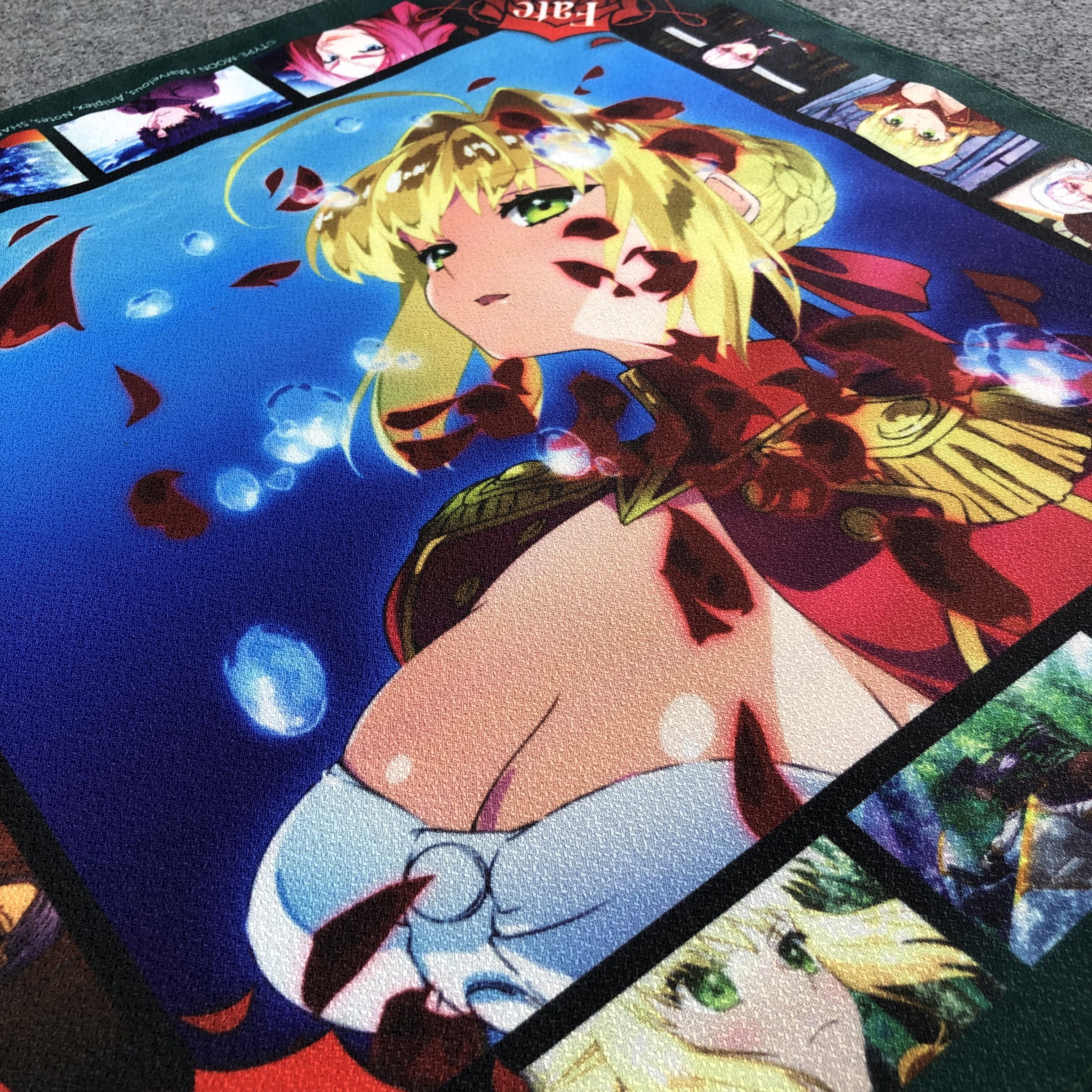 Anime × Vintage Fate/Extra Last Encore Handkerchief Neckerchief H2309 Size ONE SIZE - 3 Thumbnail