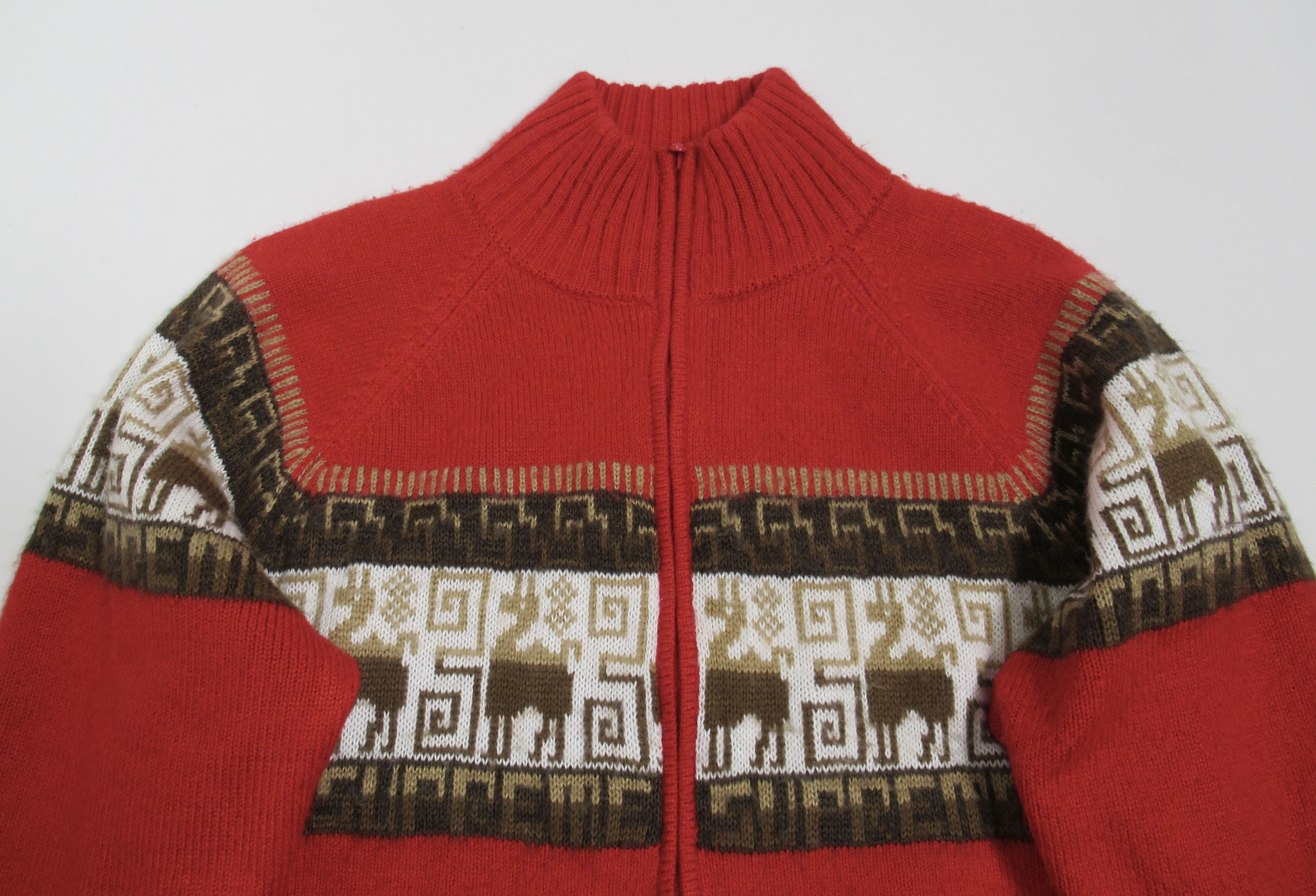 Supreme Supreme Men's Chullo Windstopper® Zip Up Sweater Red Size L Size US L / EU 52-54 / 3 - 2 Thumbnail