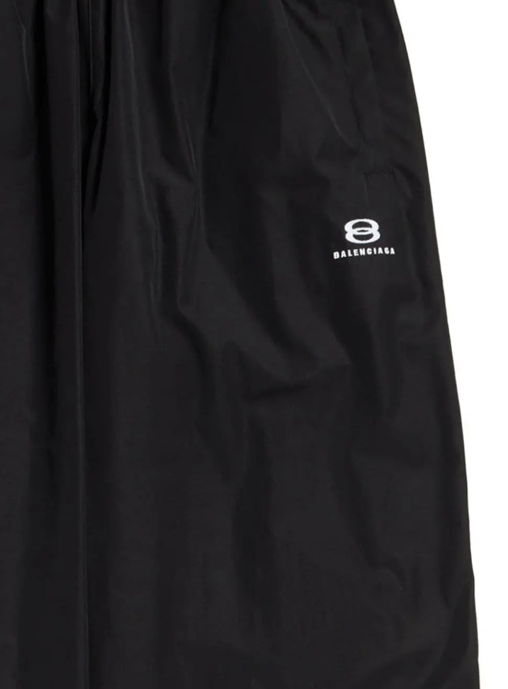 Balenciaga Balenciaga Tech-Poplin Unity Oversized Trackpants Size US 28 / EU 44 - 2 Thumbnail