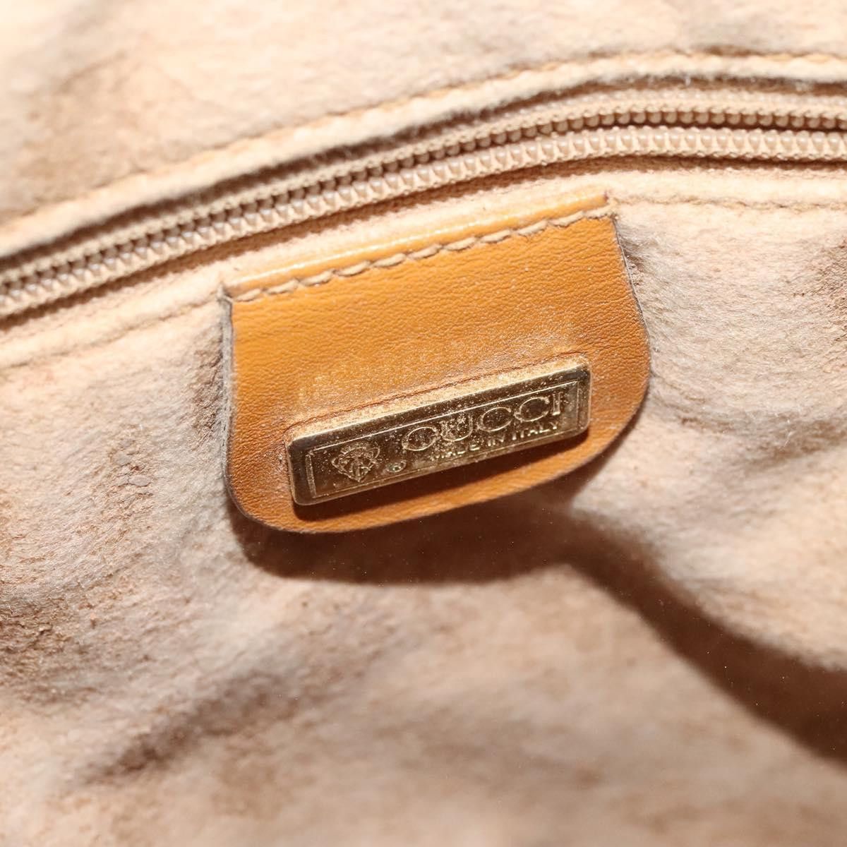 Gucci GUCCI GG Supreme Shoulder Bag Pvc Beige Gold 001 116 001 116 Size ONE SIZE - 14 Thumbnail