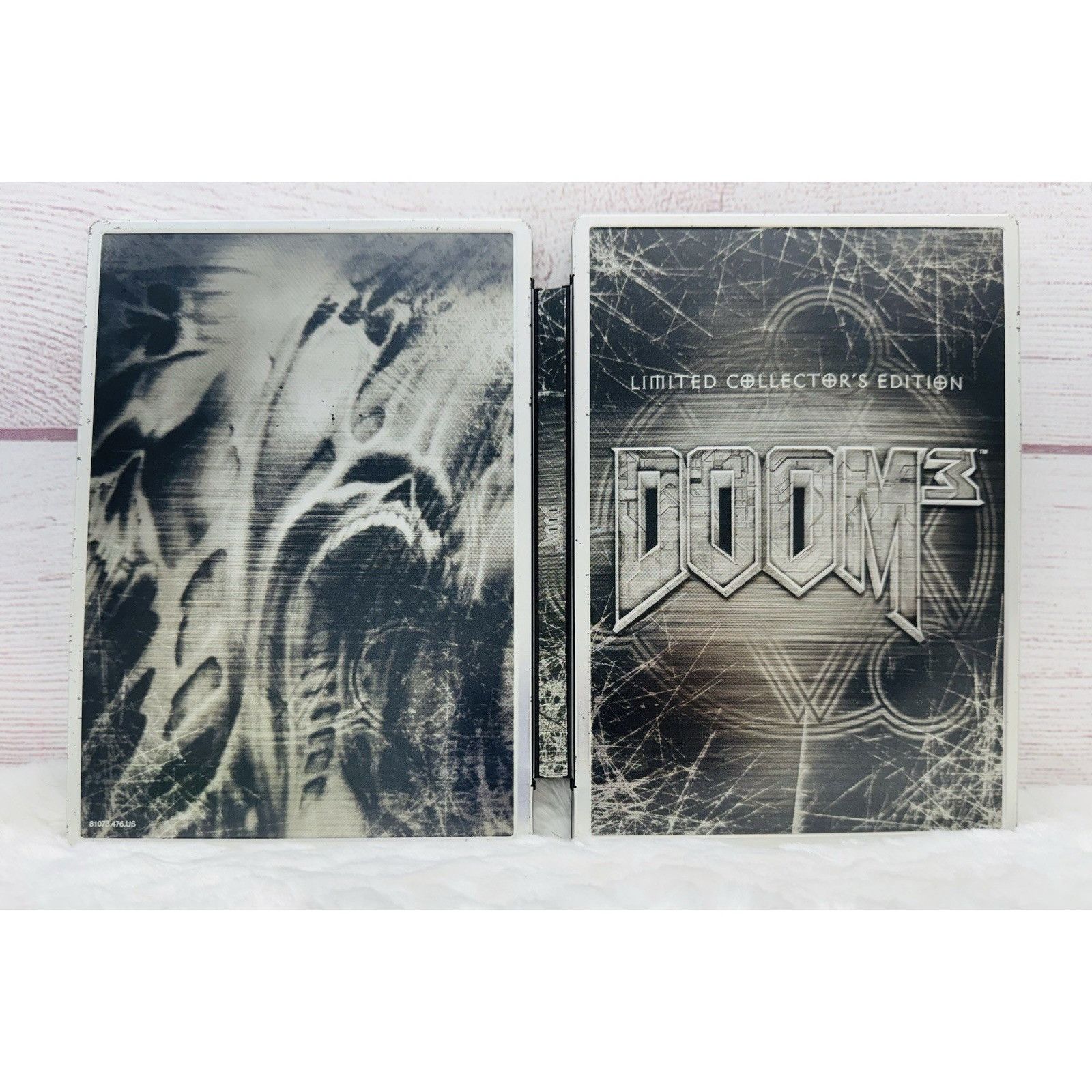 Sony Doom 3 (Xbox, 2005) SteelBook Limited Collector's Edition US Size ONE SIZE - 3 Thumbnail