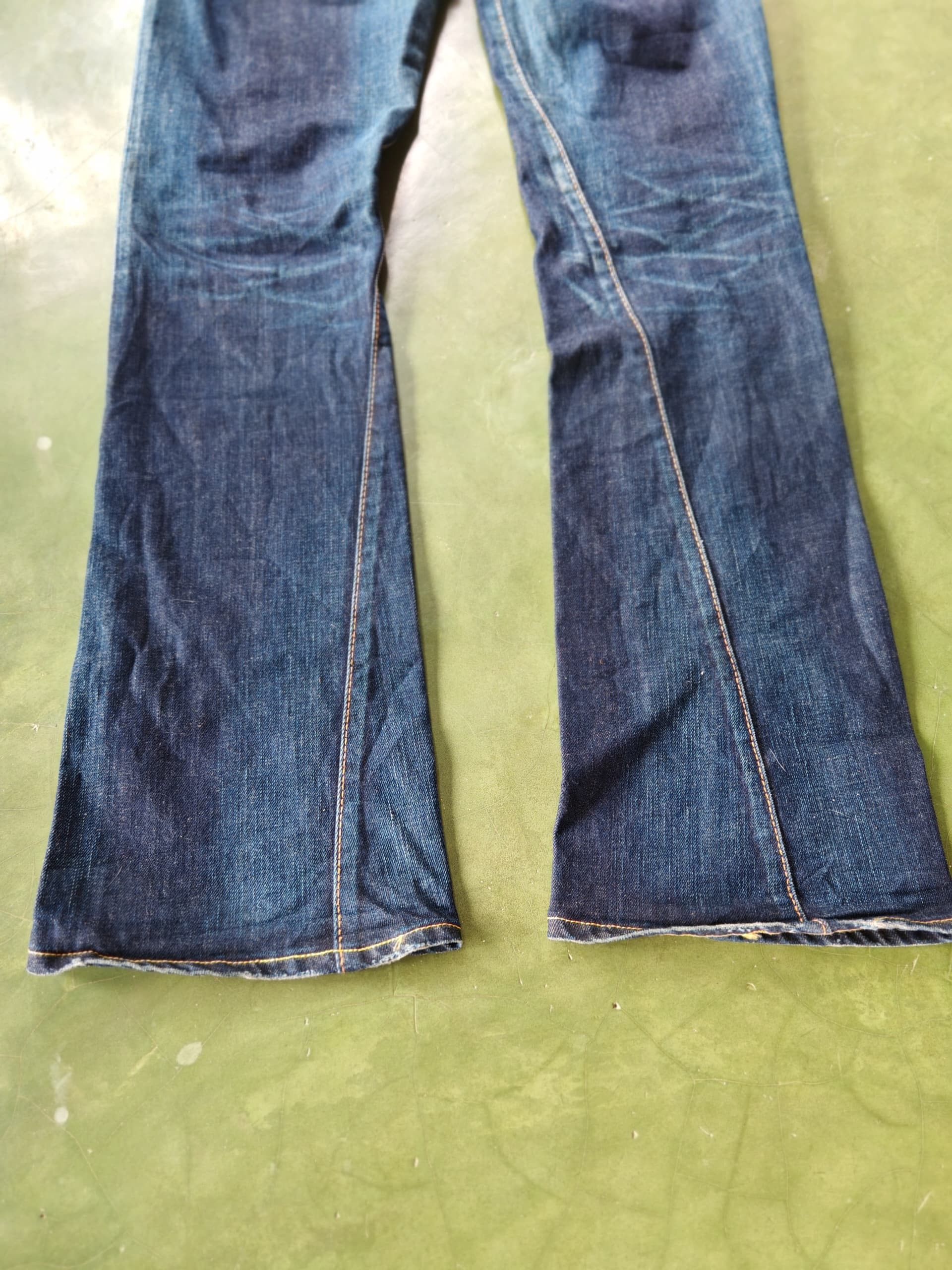 Edwin 🔥90s Style Flared Spiral Edwin Sick Mudwash Jeans Size US 29 - 8 Thumbnail