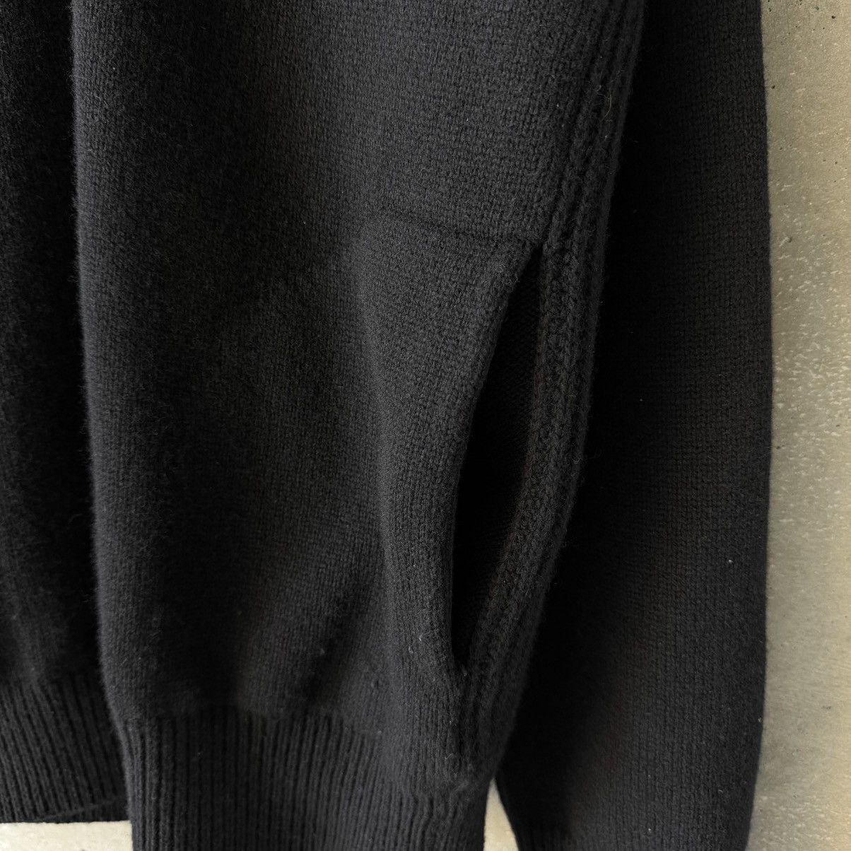 Comme des Garcons Homme Comme Des Garcons Homme AD2024 Knit Quarter Zip Size US L / EU 52-54 / 3 - 6 Thumbnail