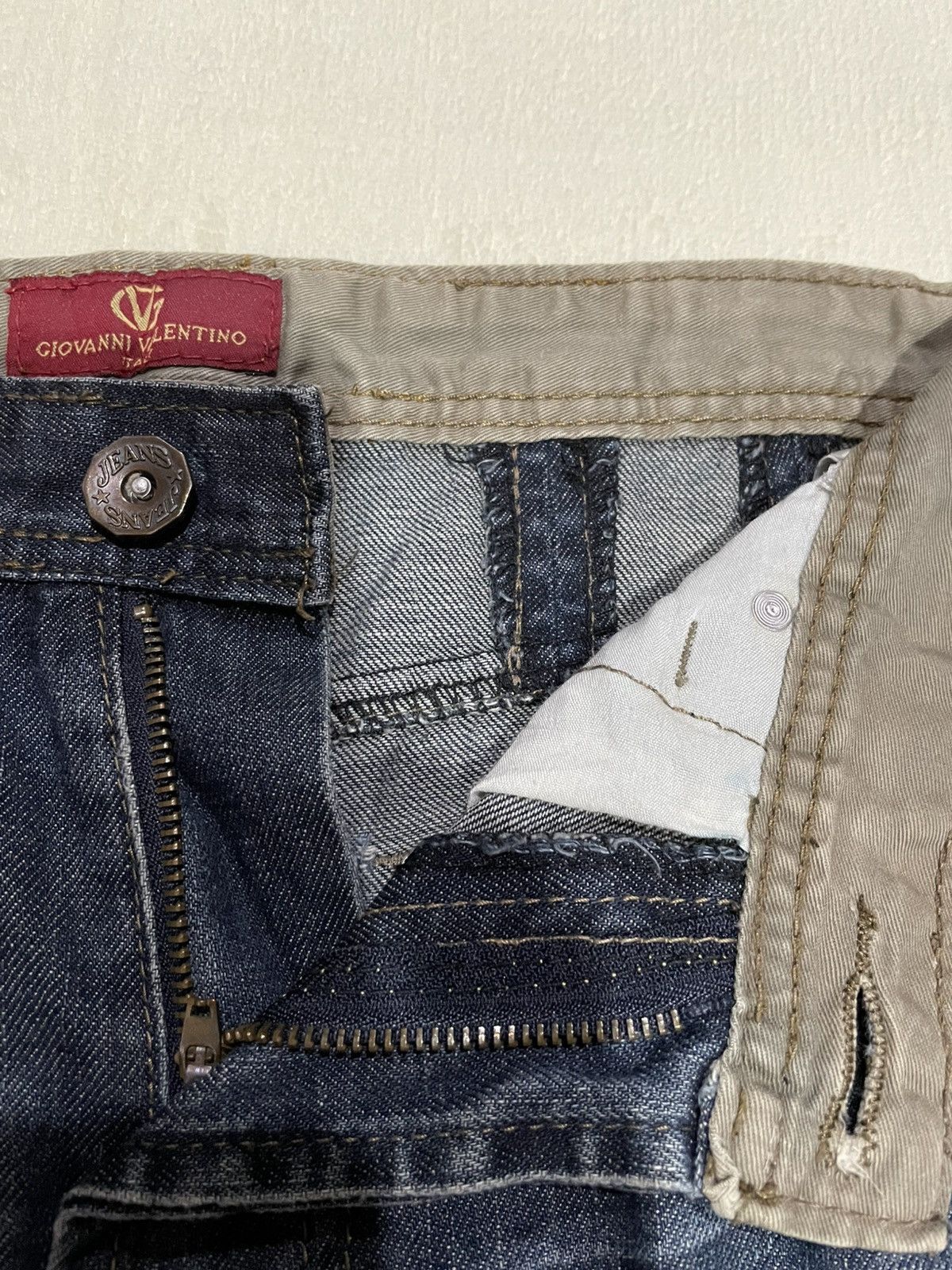 Giovanni Valentino Vintage Giovanni Valentino Mudwash Distressed Denim Jeans Size US 32 / EU 48 - 6 Thumbnail