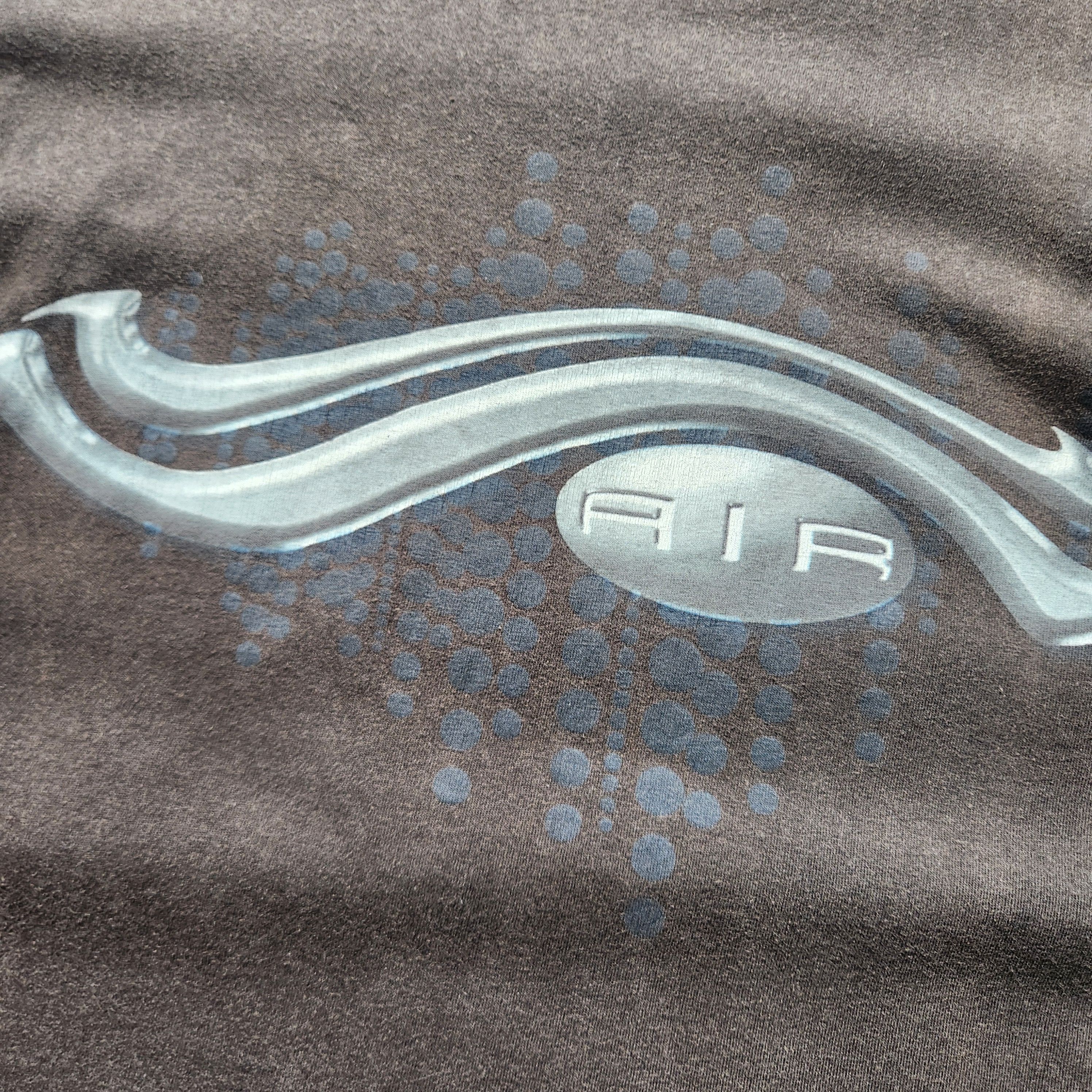 Nike × Vintage Vintage Faded Nike Air Big Logo TShirt Y2K Size US L / EU 52-54 / 3 - 5 Thumbnail