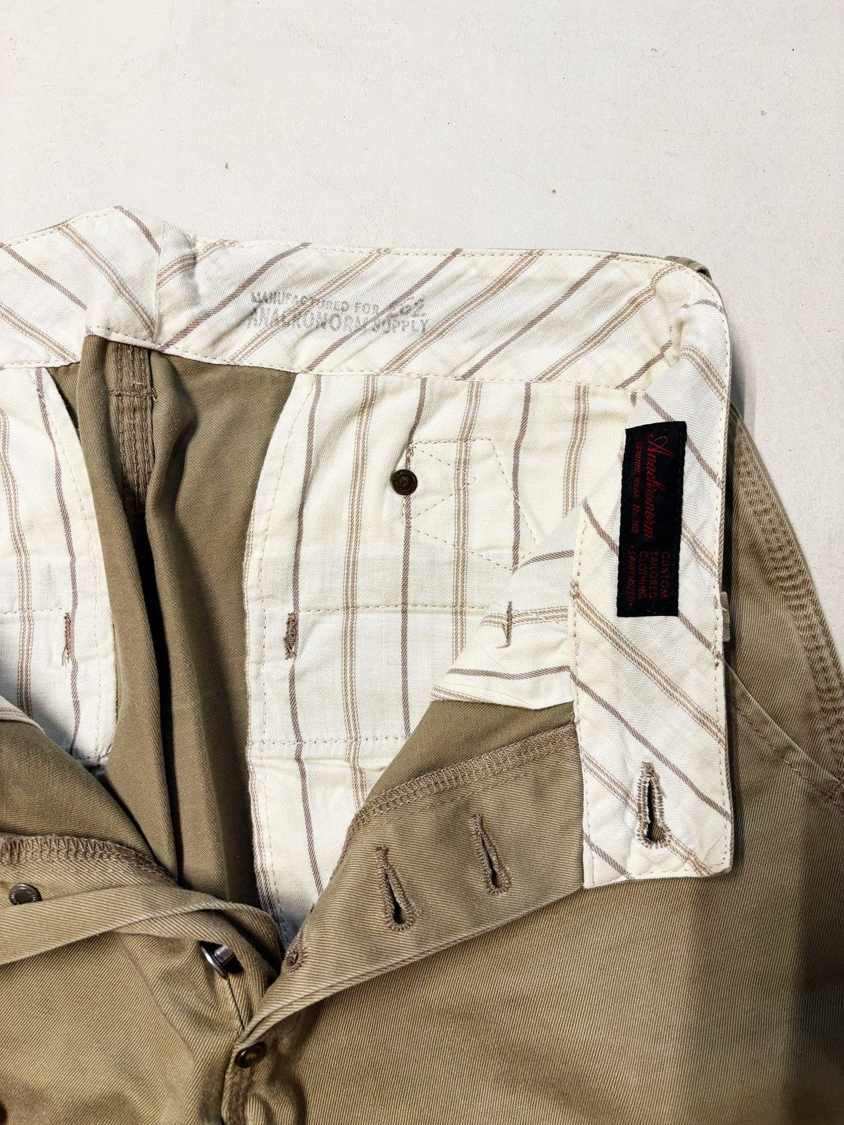 ANACHRONORM ANACHRONORM chinos, heritage Japanese style Size US 32 / EU 48 - 2 Thumbnail