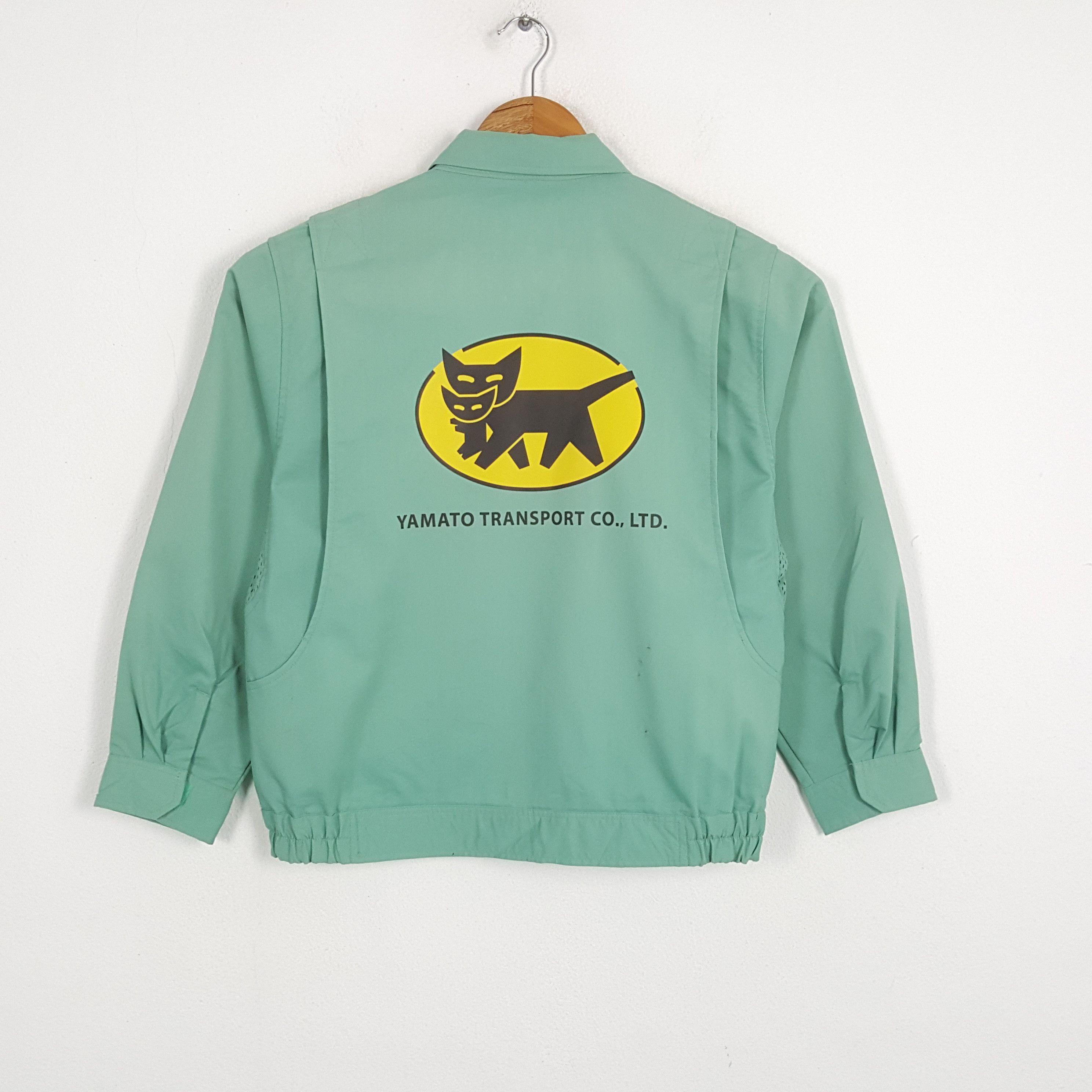 Japanese Brand × Vintage Vintage YAMATO TRANSPORT Japanese Racing Custom Jacket Size US M / EU 48-50 / 2 - 1 Thumbnail