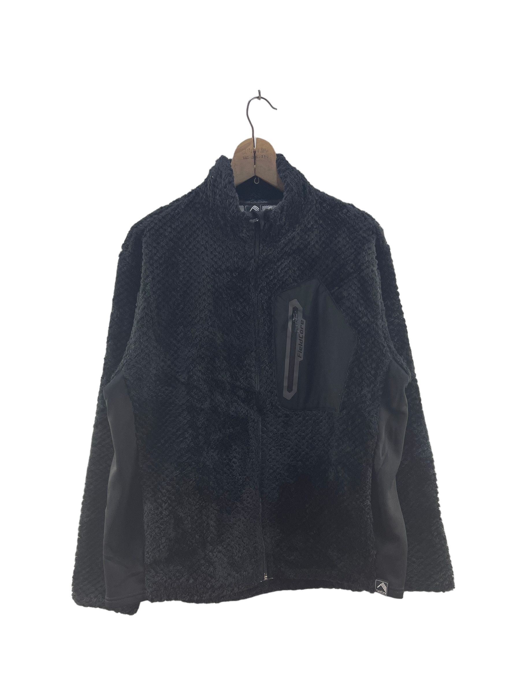 image of Outdoor Life Fieldcore Fleece Jacket in Black, Men's (Size Large)