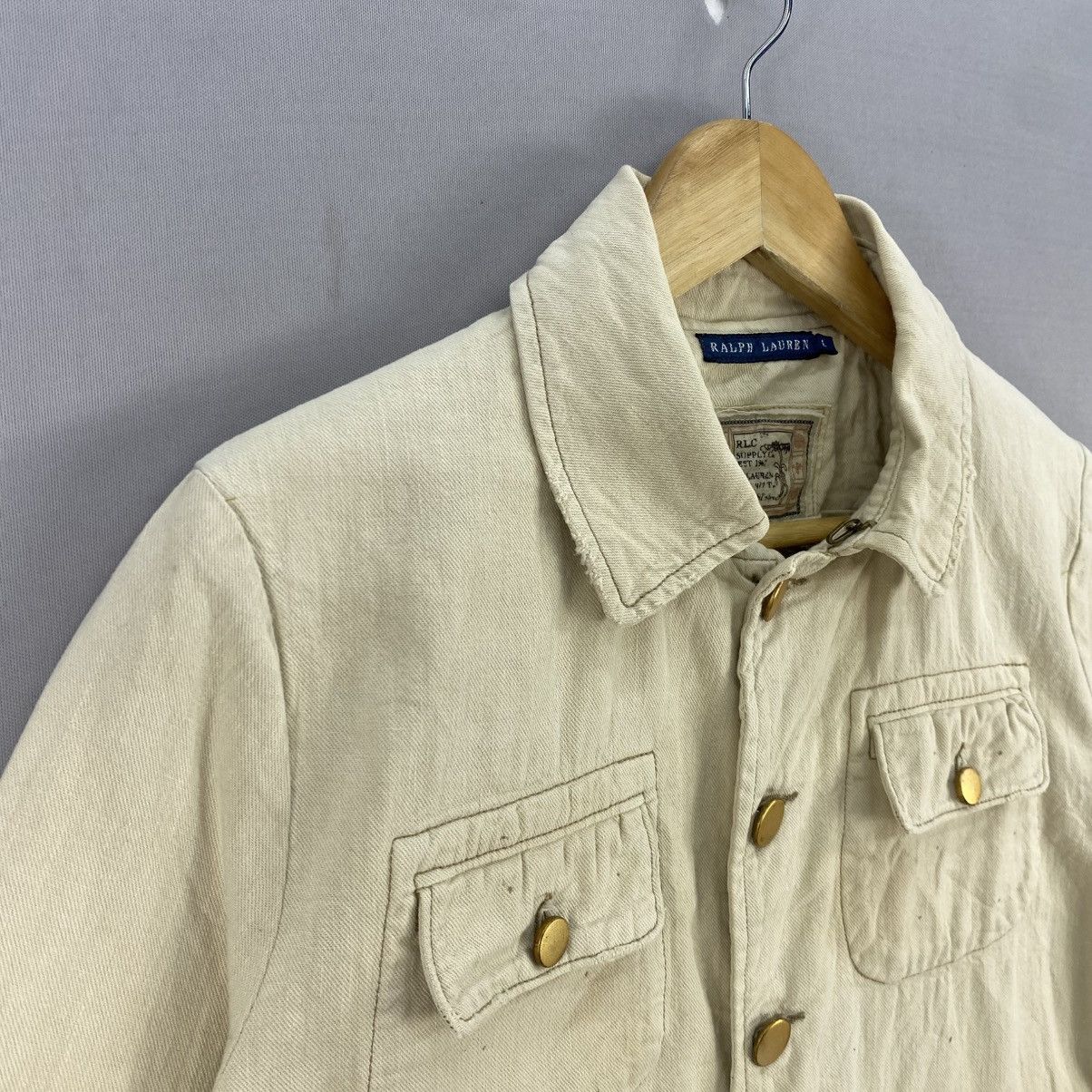 Ralph Lauren Ralph Lauren Utility Chore Jacket Canvas Workwear Style Size S / US 4 / IT 40 - 2 Thumbnail