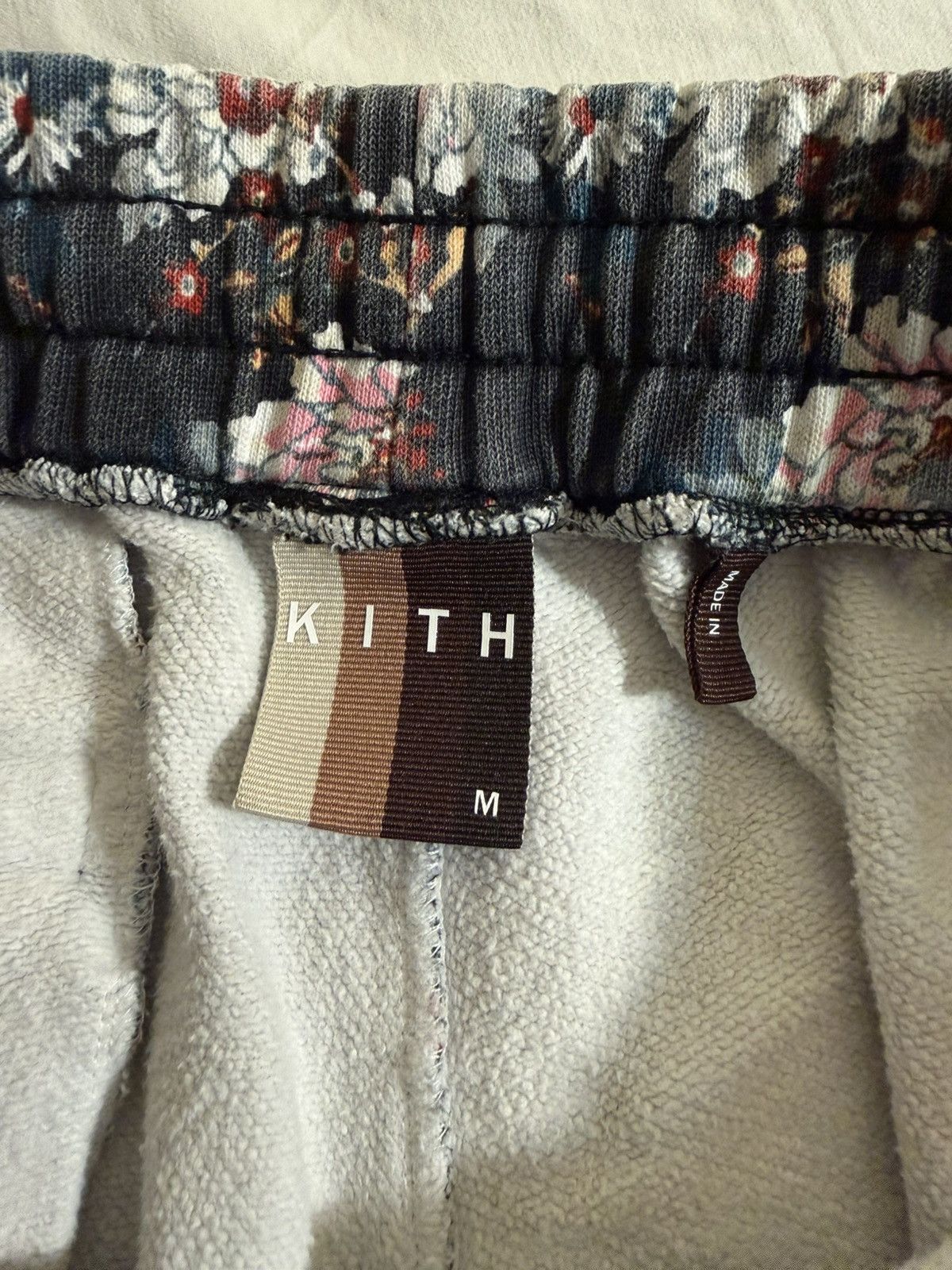 Kith Kith Floral Bleecker Sweatpants Navy M Size US 32 / EU 48 - 4 Thumbnail