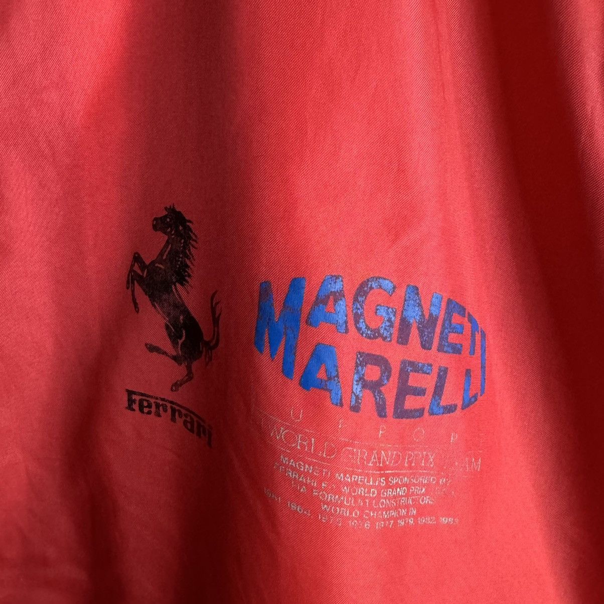 Ferrari Vintage Ferrari Magneti Marelli F1 Racing Team Jacket Size US M / EU 48-50 / 2 - 5 Thumbnail