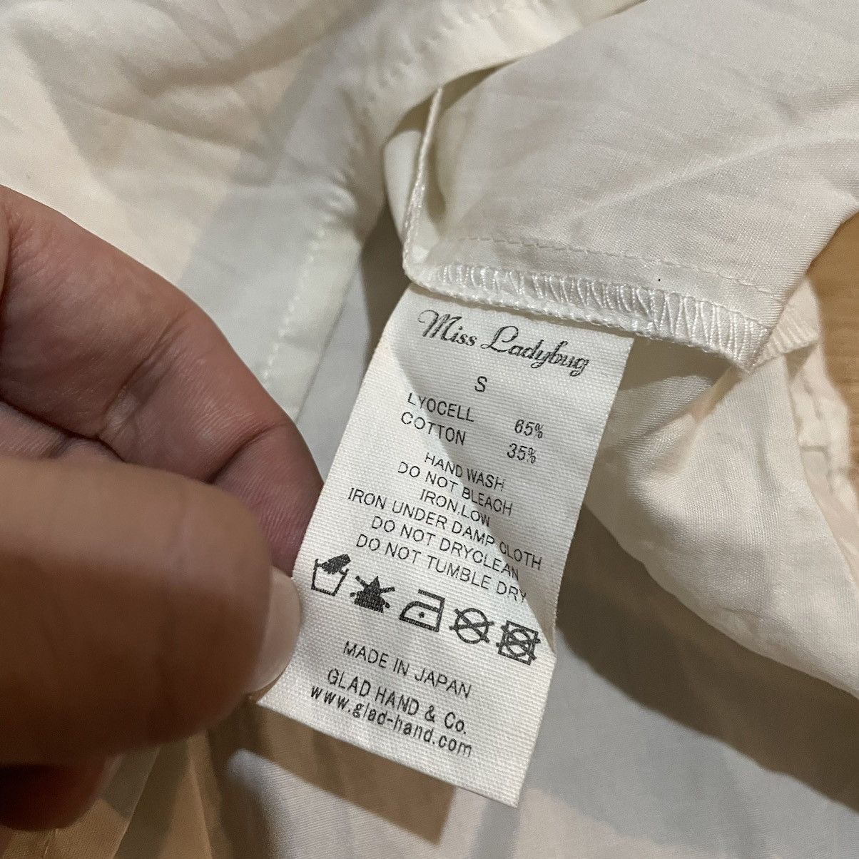 Japanese Brand Miss ladybug by glad hand co shirt Size S / US 4 / IT 40 - 4 Thumbnail