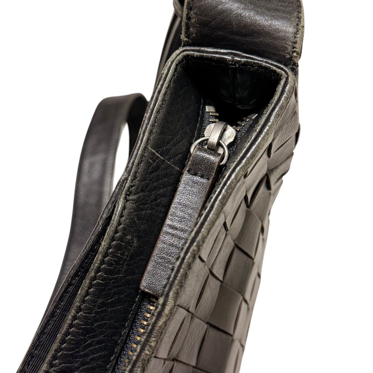 Issey Miyake 762 90s ISSEY MIYAKE IM PRODUCT bag woven leather shoulder Size ONE SIZE - 14 Thumbnail