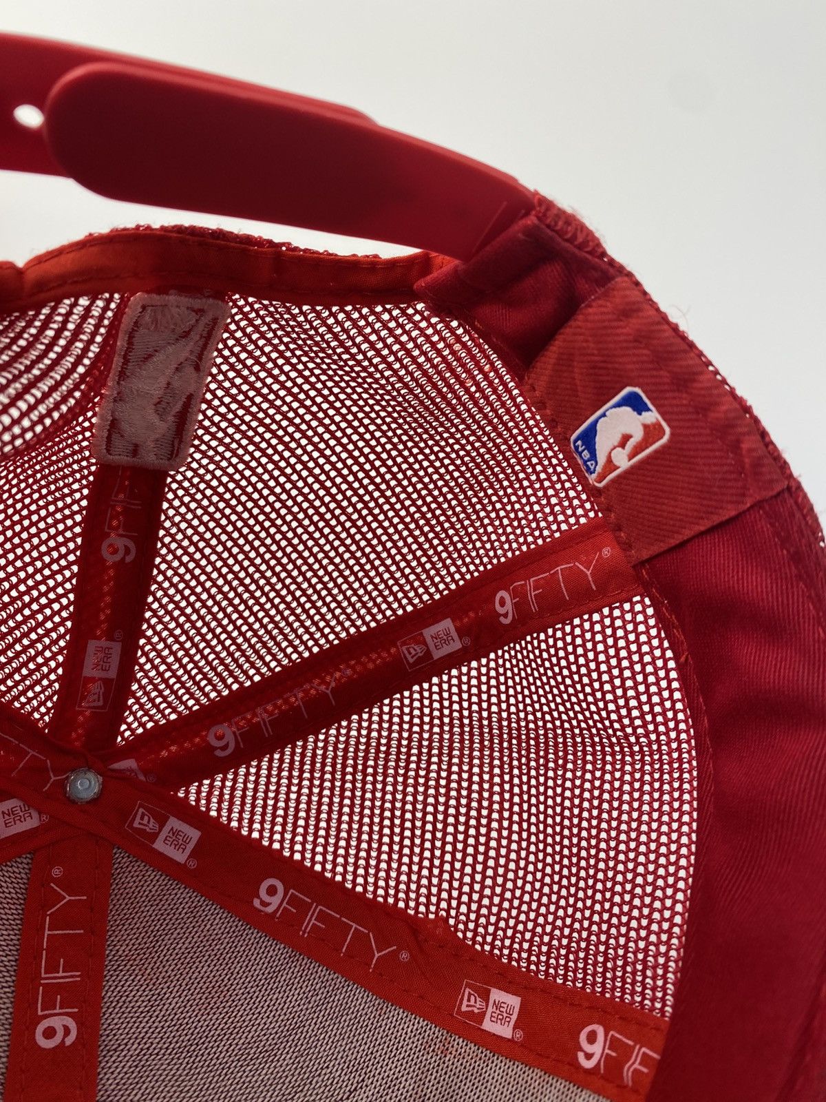 NBA × New Era Utah Jazz Trucker Cap Hat 9Fifty New era cap red Mesh Size ONE SIZE - 9 Thumbnail