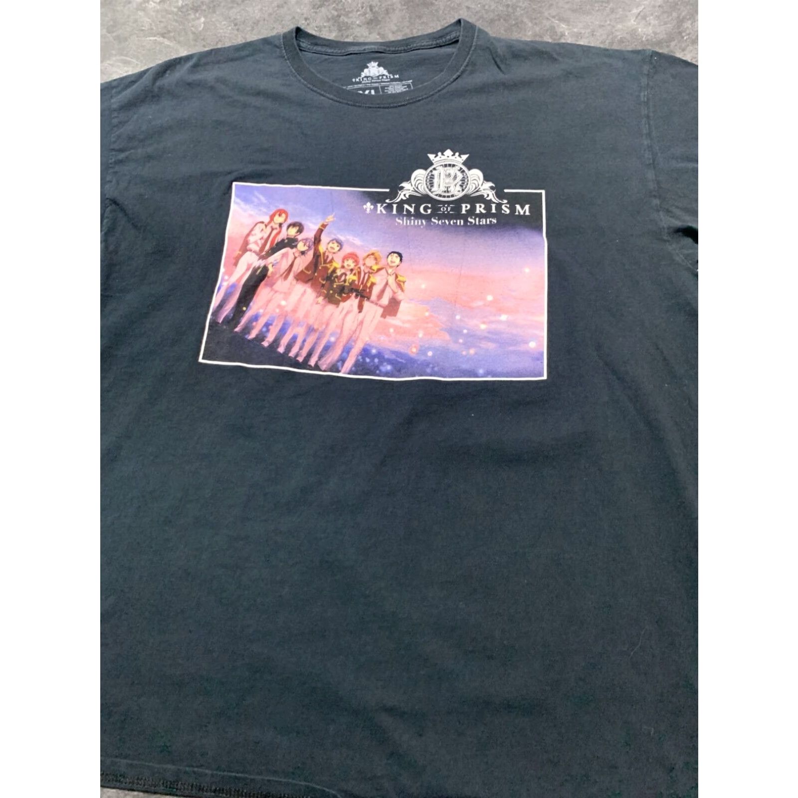 Vintage Loot Crate King Of Prism Anime Black T-Shirt 2XL Mens Size US XXL / EU 58 / 5 - 2 Thumbnail