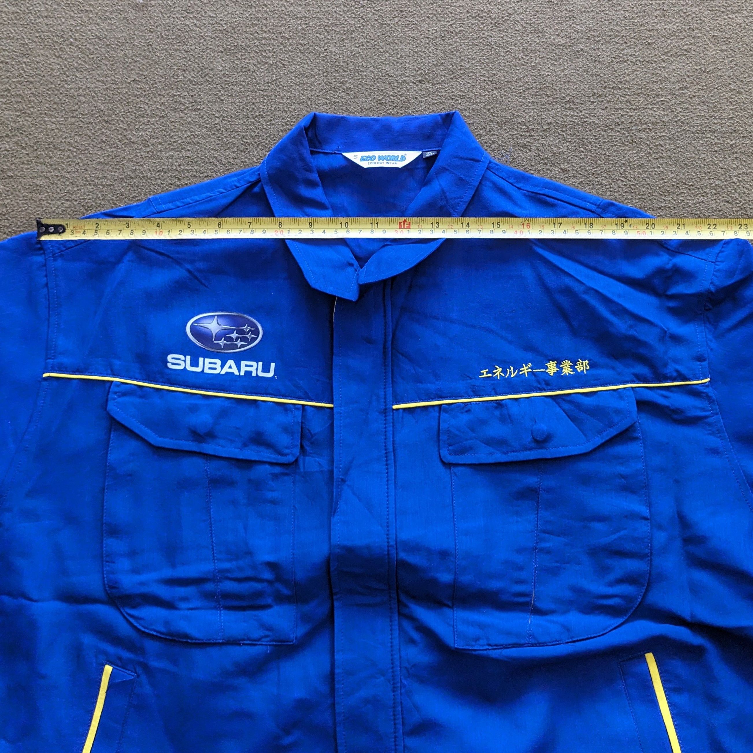 Japanese Brand Vintage SUBARU Racing Japanese Uniform Custom Jacket Size US XXL / EU 58 / 5 - 5 Thumbnail