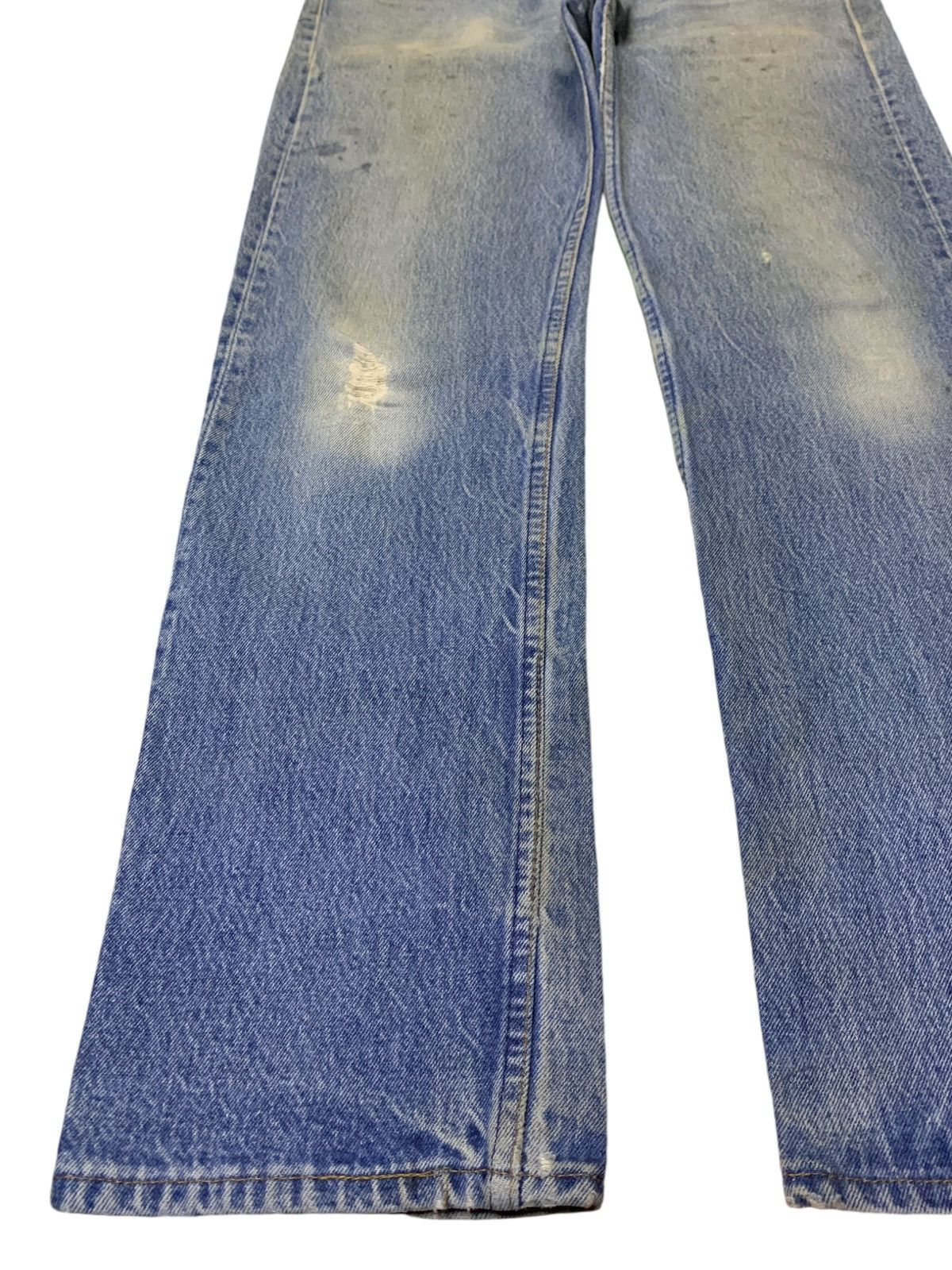 Levi's Vintage 90s Levis 501 Mud Wash Distressed Loose Jeans Size US 31 - 6 Thumbnail