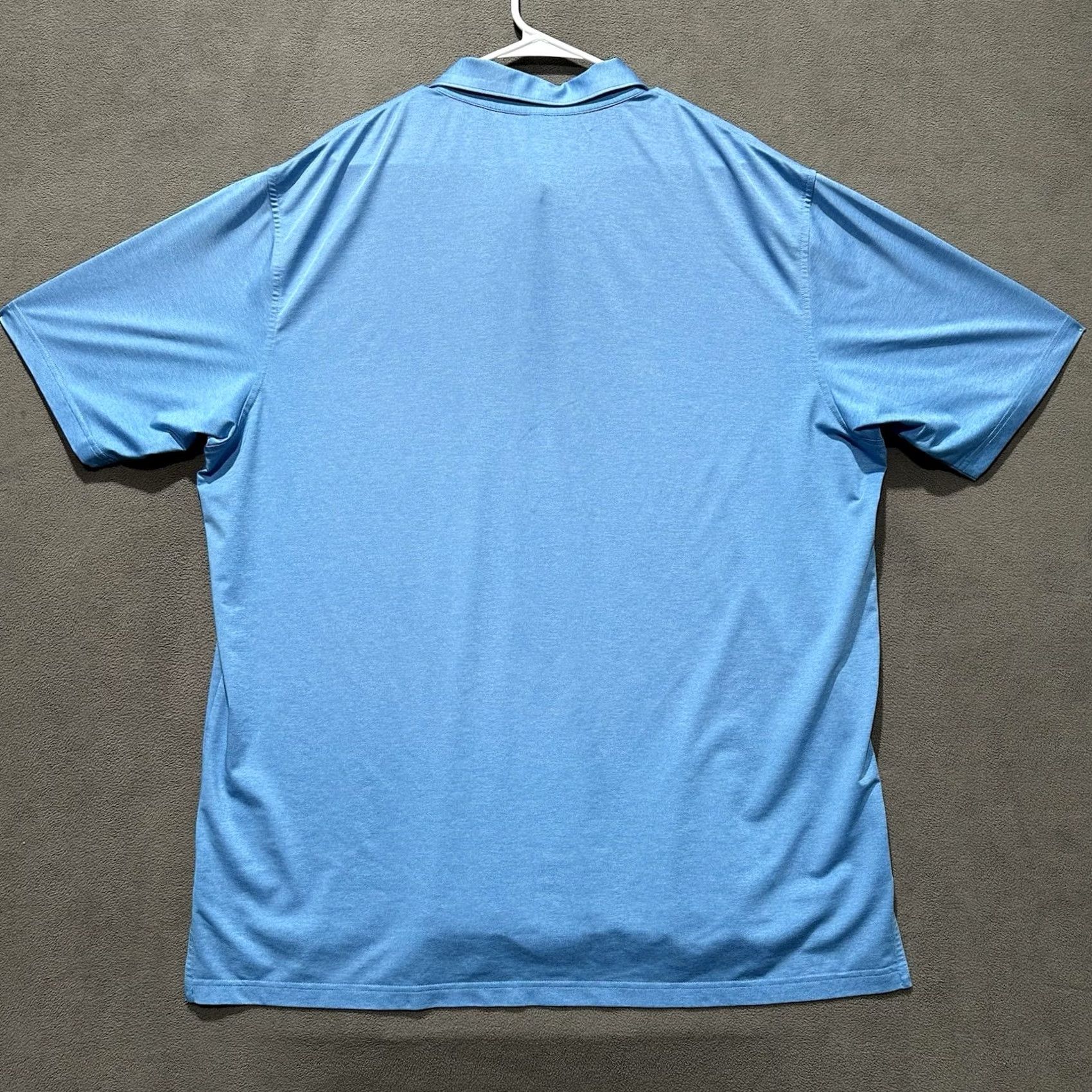 Peter Millar Peter Millar Summer Comfort Shirt Men 2XL Heathered Blue Golf Polo Stretch EUC Size US XXL / EU 58 / 5 - 2 Thumbnail