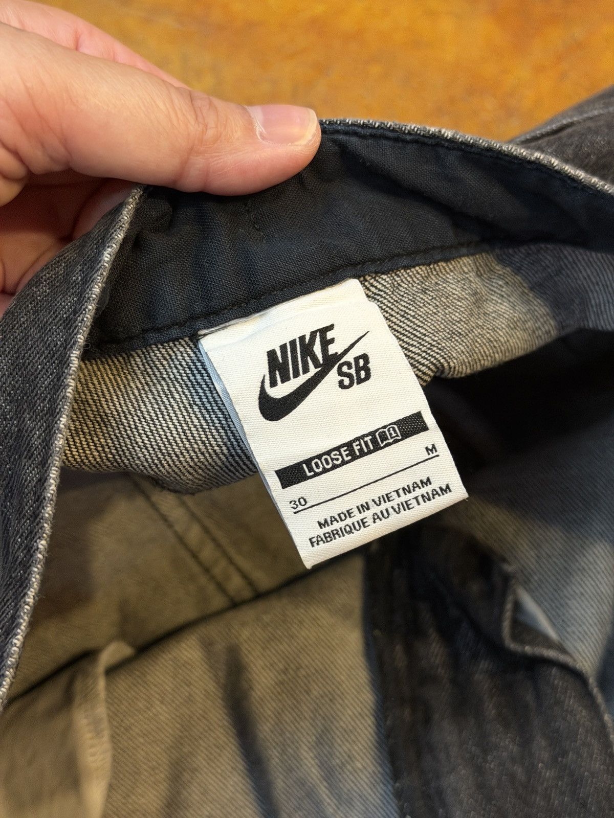 Nike Nike SB "Eric Koston" Black Denim Size US 30 / EU 46 - 9 Thumbnail