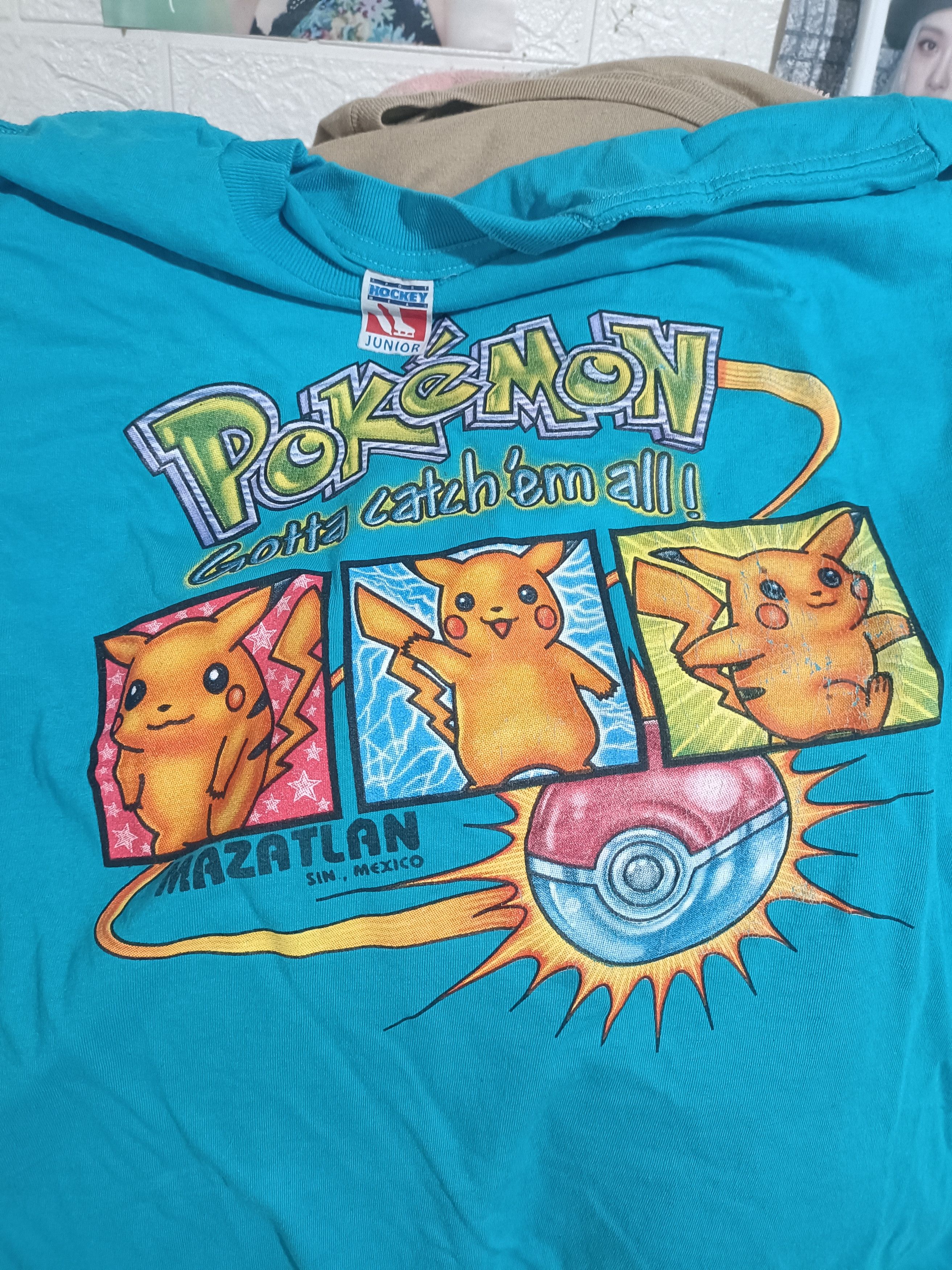 Pokemon Pokemon Pikachu Europe 90' Size US L / EU 52-54 / 3 - 1 Thumbnail