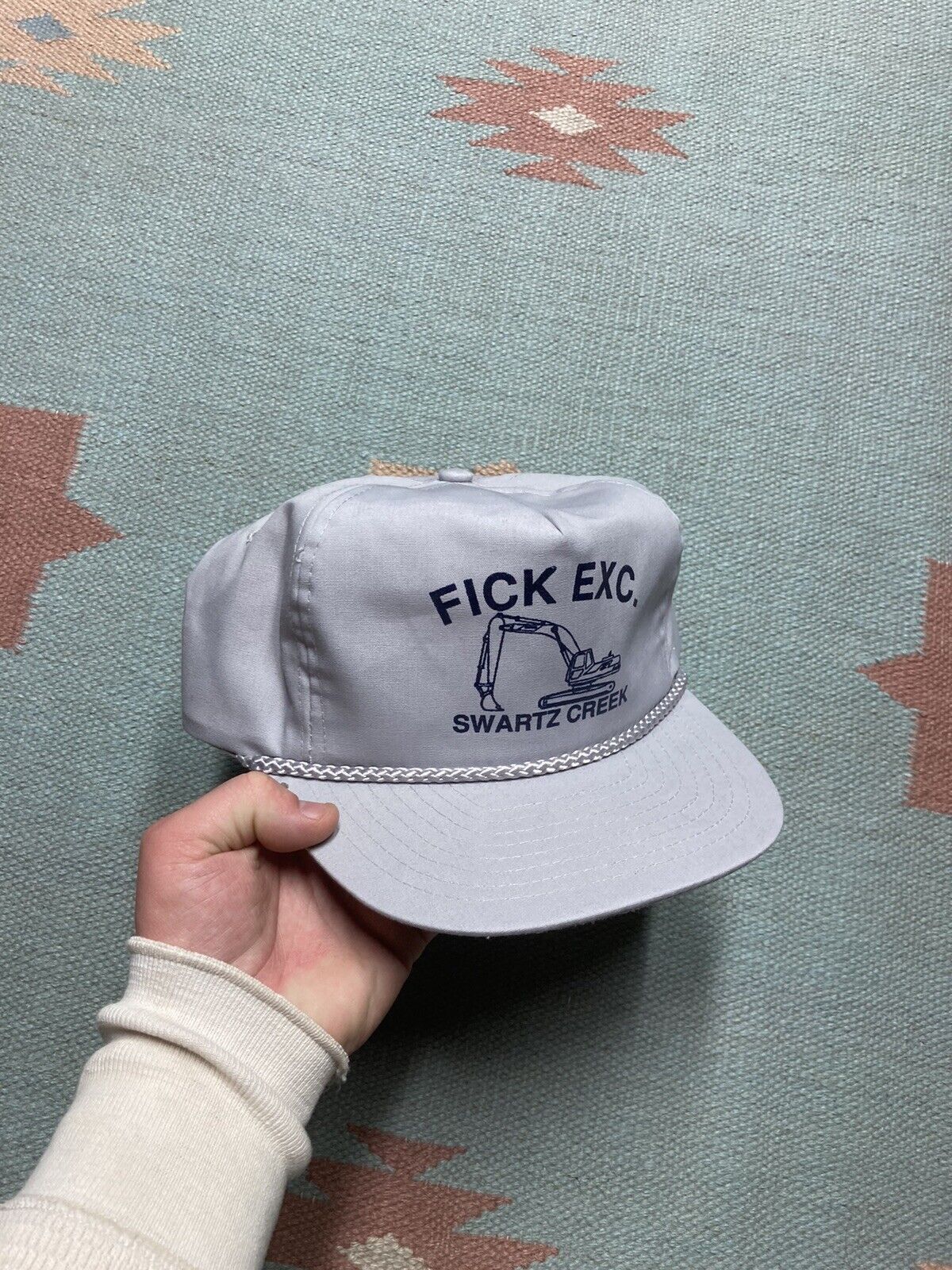 Vintage VTG hat fick excavation tractor construction Michigan Size ONE SIZE - 1 Thumbnail