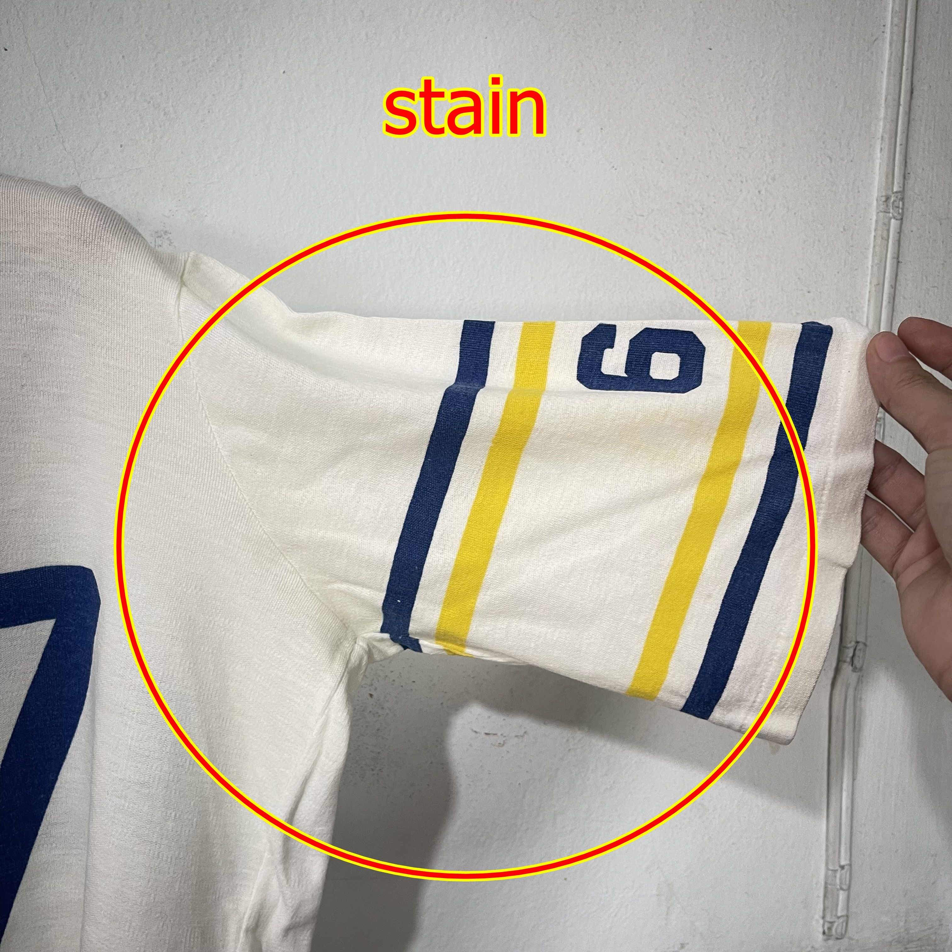 NFL Vintage 80s-90s 67 Football Jersey T-Shirt Size L / US 10 / IT 46 - 12 Thumbnail