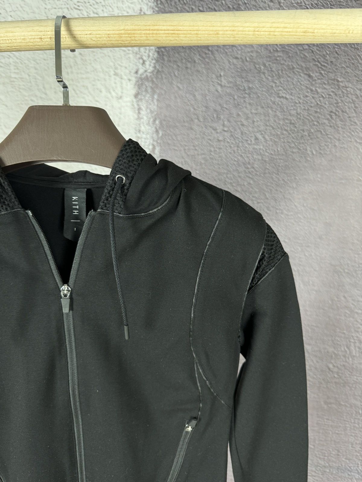 Kith Kith black trim rayon nylon hoodie Size S / US 4 / IT 40 - 8 Thumbnail