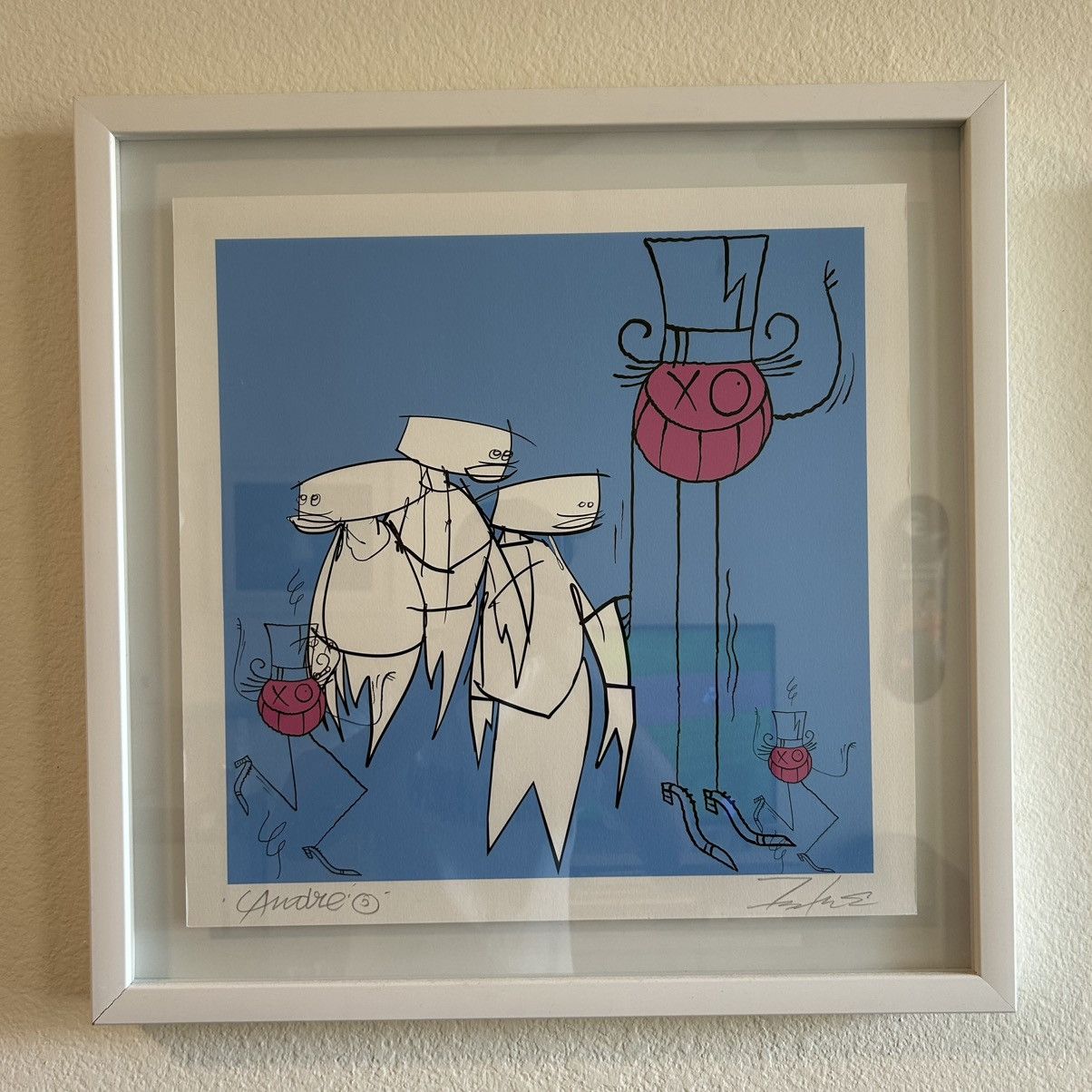 2018 x Futura x Andre Saraiva Entre Nous Print Signed