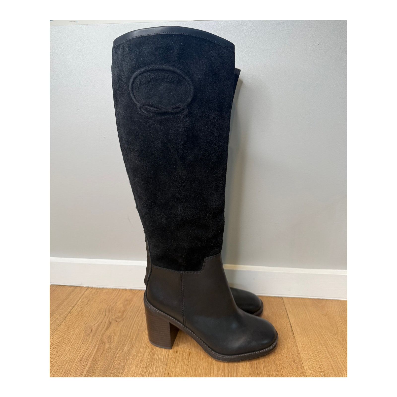 Franco Sarto NEW Franco Sarto Rivettall Suede Knee-High Riding Boots Size US 7 / IT 37 - 1 Thumbnail