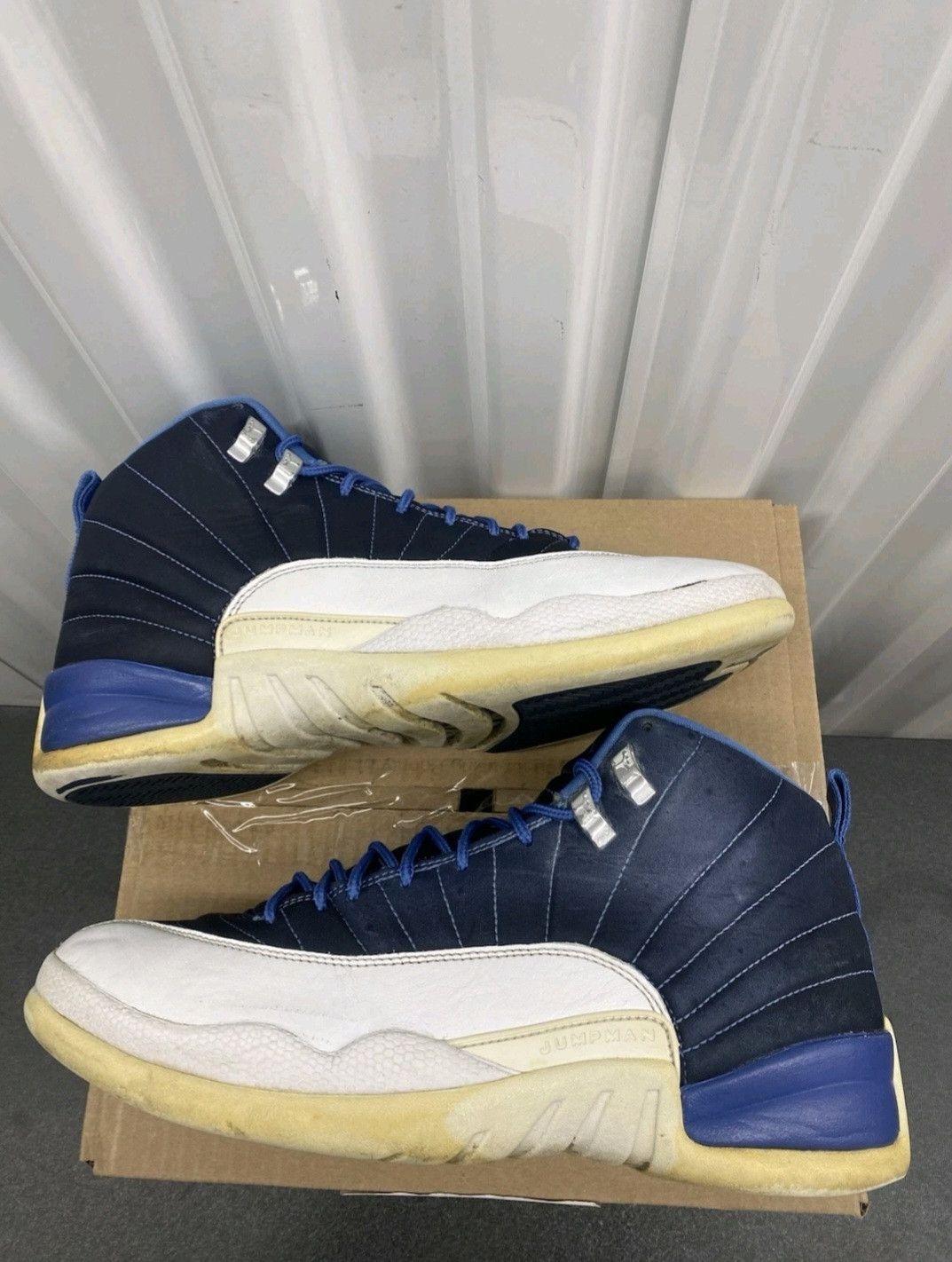 Jordan Brand Nike Air Jordan 12 Retro Indigo 2020 130690-404 Size 11 Men Size US 11 / EU 44 - 3 Thumbnail