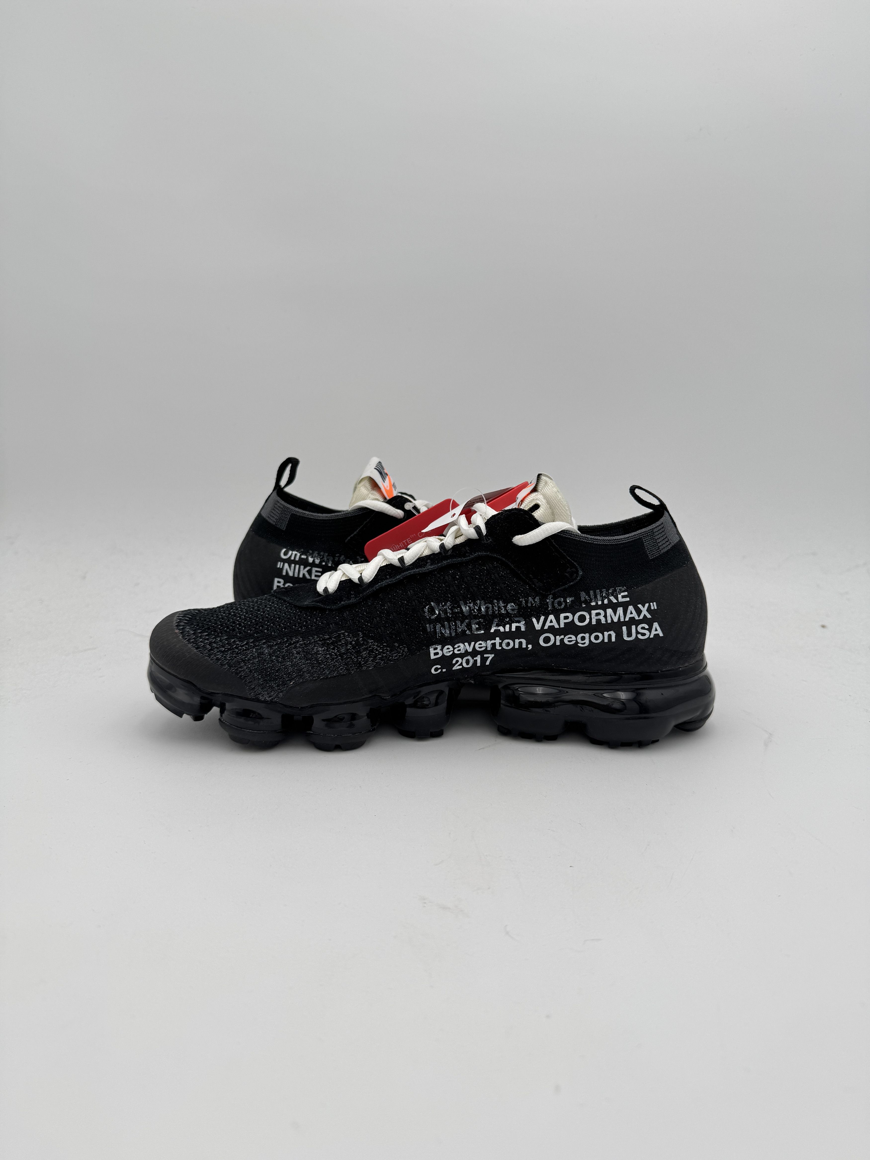Nike × Off-White OFF-WHITE Vapormax OG Black White The Ten Size US 9 / EU 42 - 4 Thumbnail