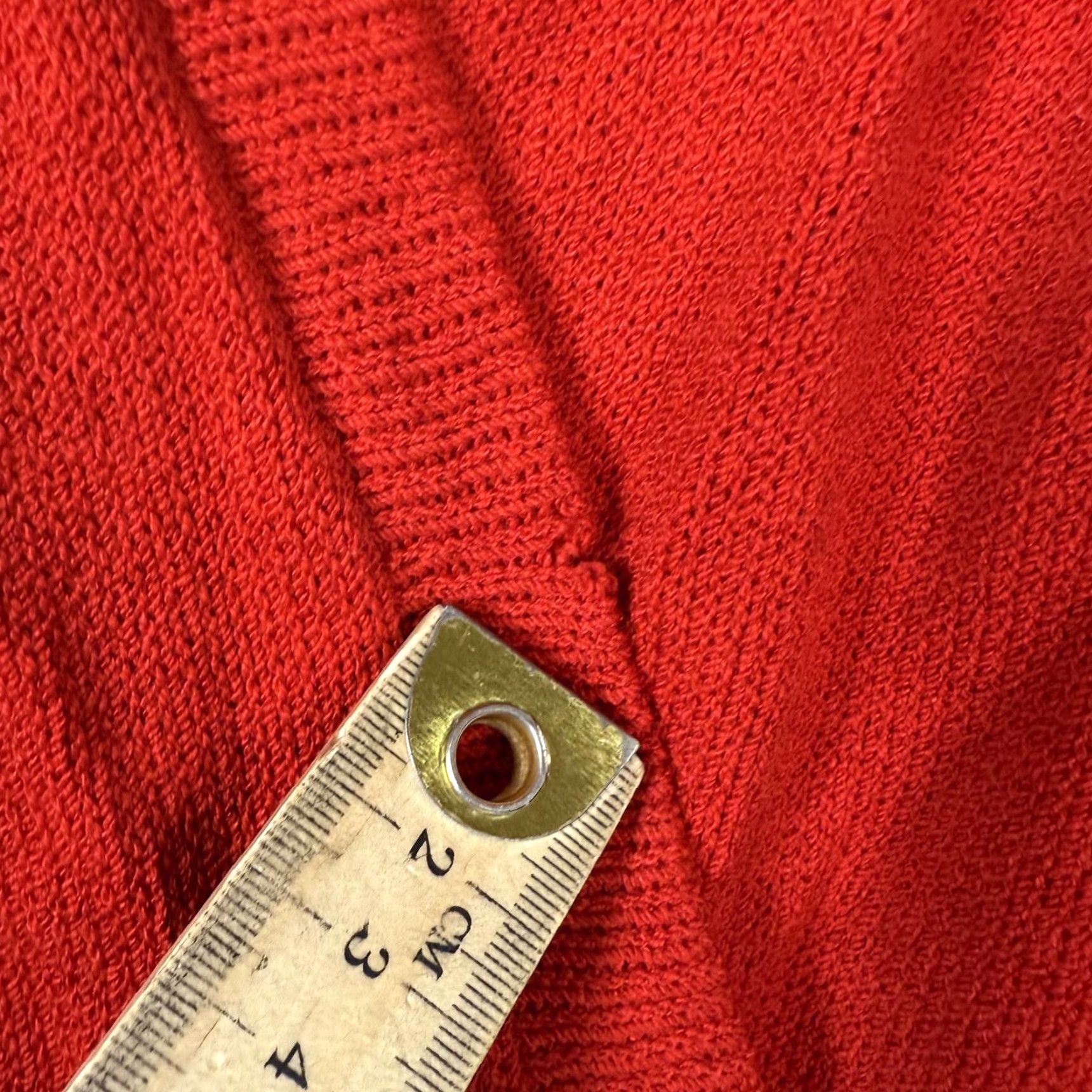 Vintage VINTAGE St John Marie Grey Women's 14 Red A-Line Dress Sweater USA PLUS Knee Length Womens Mens? Size XL / US 12-14 / IT 48-50 - 6 Thumbnail