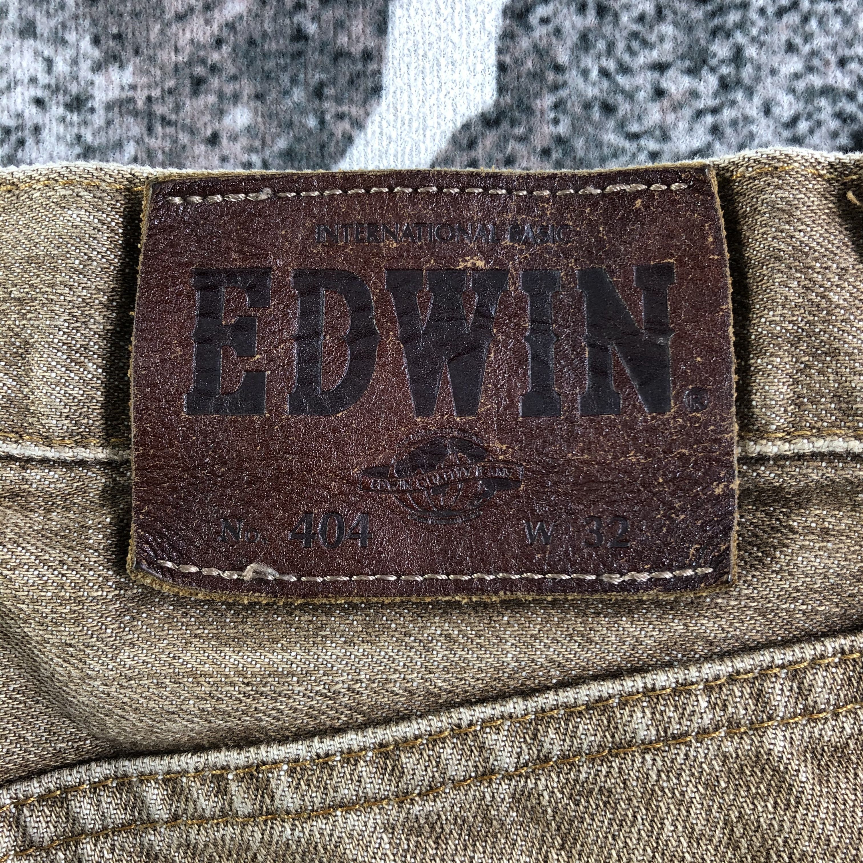 Edwin Vintage Edwin Jeans Faded Brown Denim KJ2456 Size US 32 / EU 48 - 5 Thumbnail